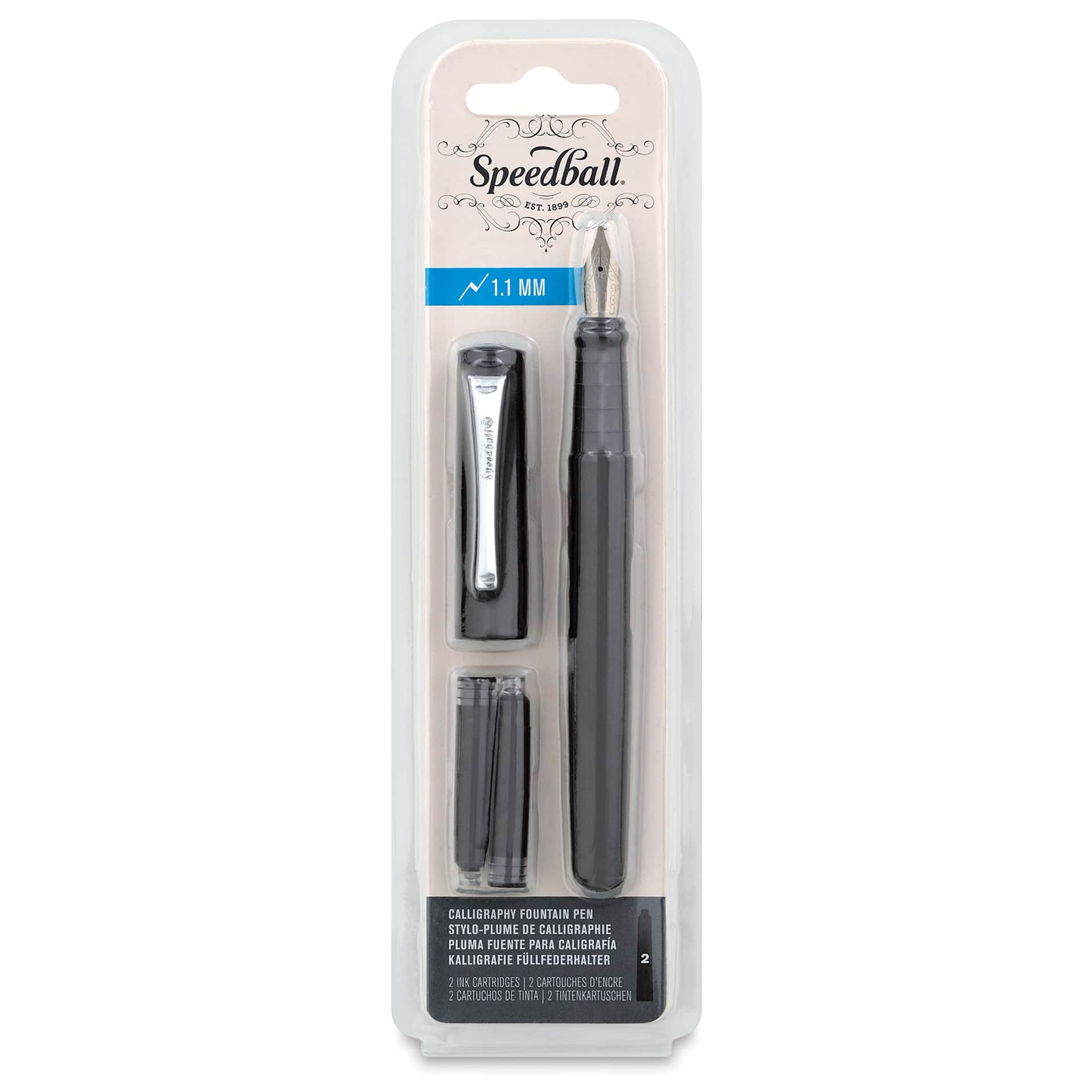 Speedball Calligraphy Fountain Pen - Fountain Pen, 1.1mm Tip front of package