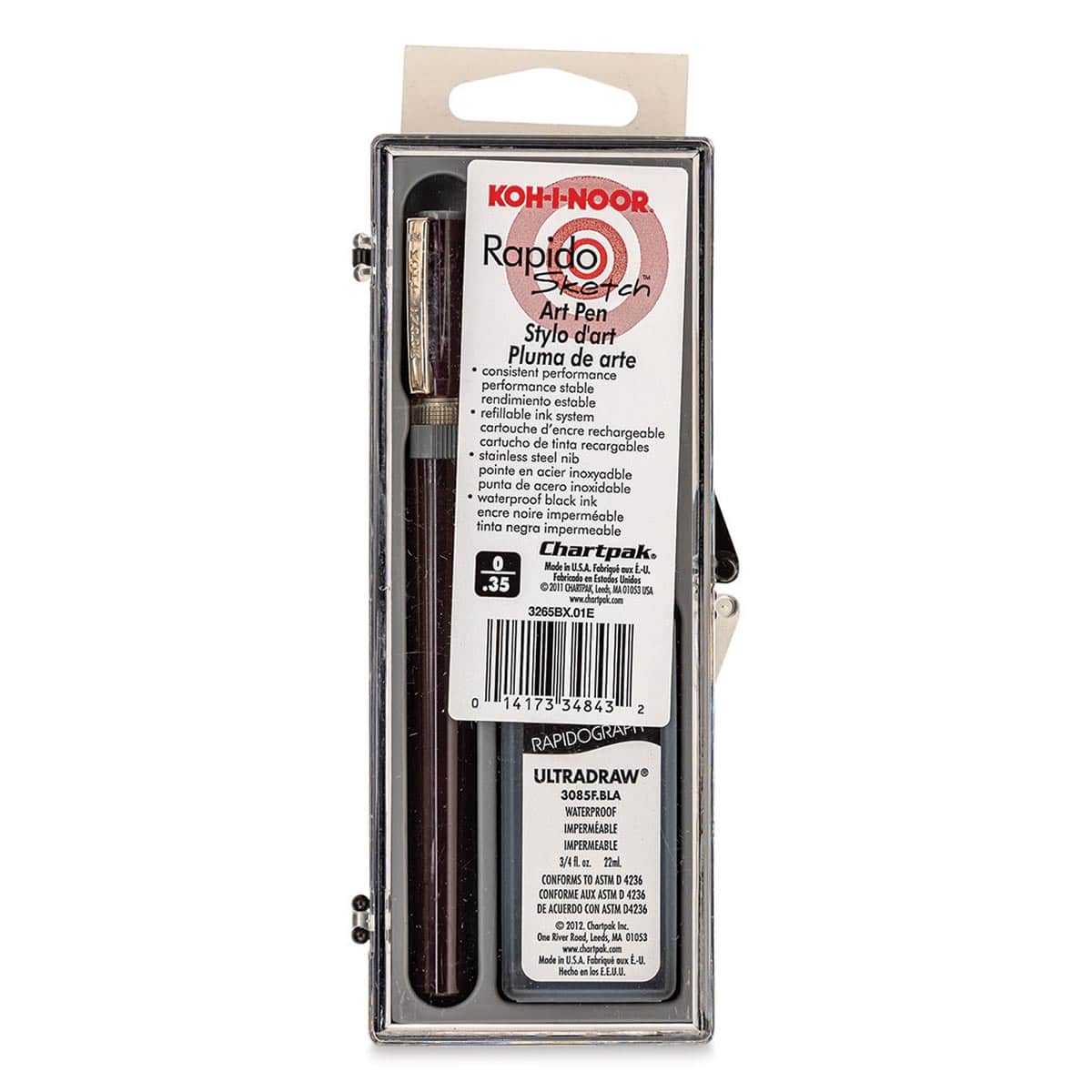 Koh-I-Noor RapidoSketch Pen Set - 0.35 mm front of package