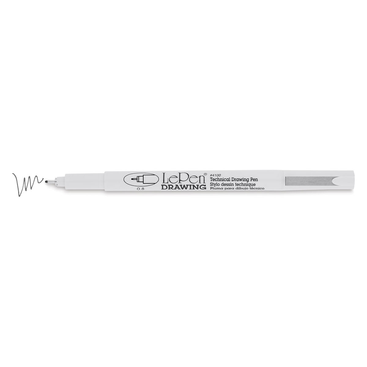 Marvy Uchida LePen Technical Drawing Pen - 0.8 mm Tip, Black