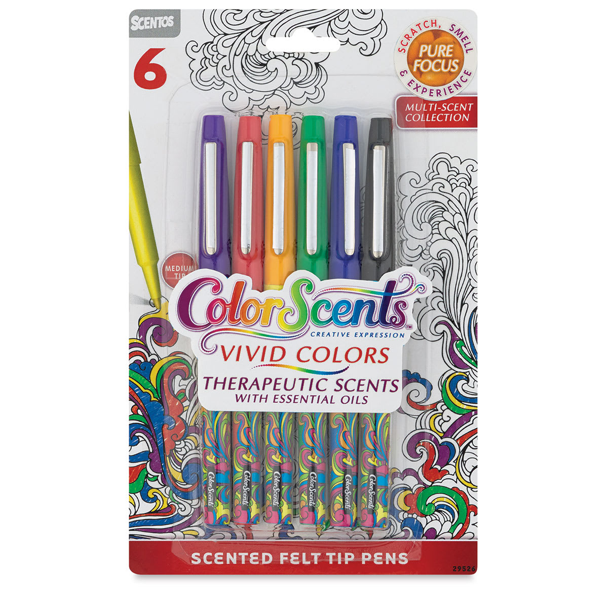WeVeel Scentos Color Scents Felt Tip Pens