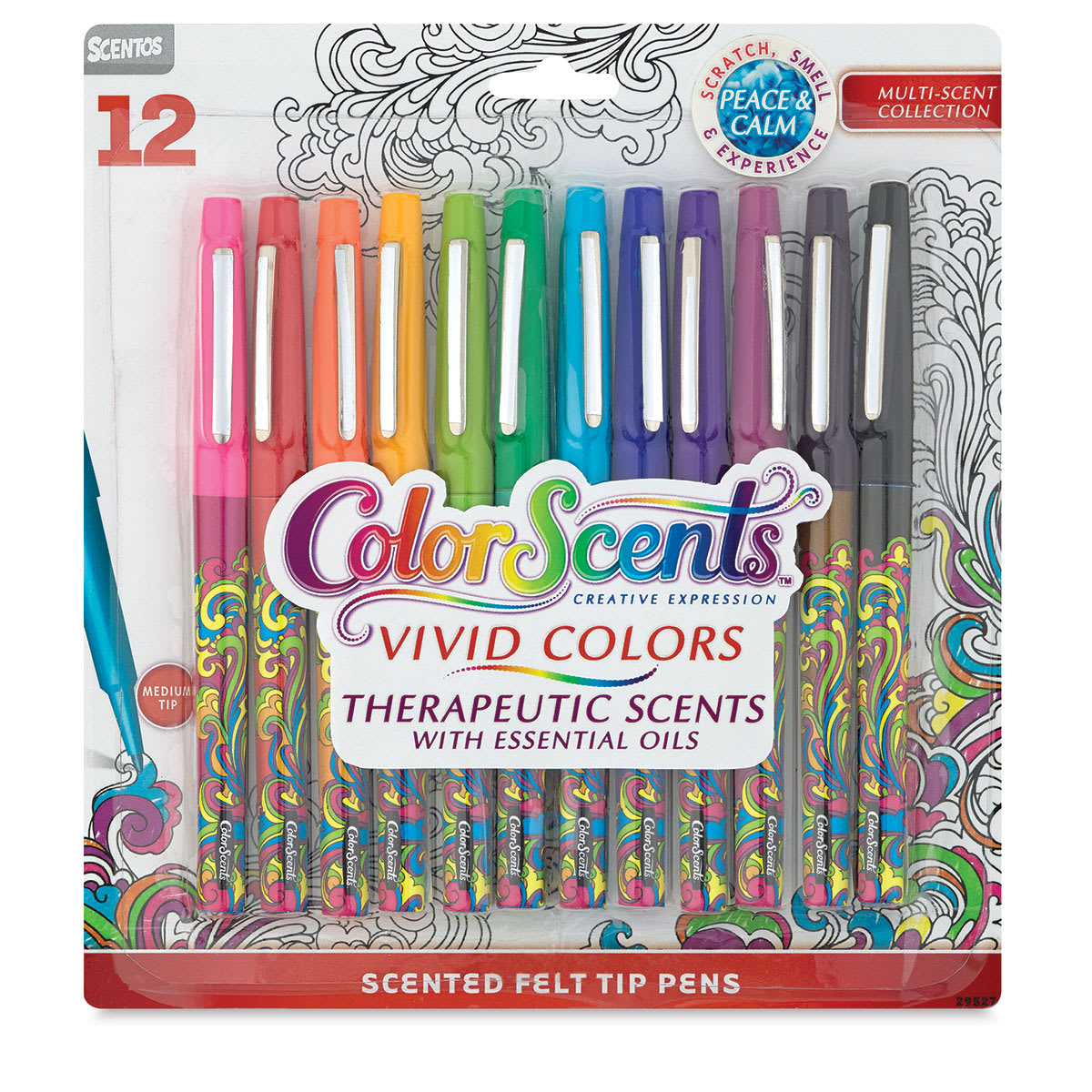 WeVeel Scentos Color Scents Felt Tip Pens