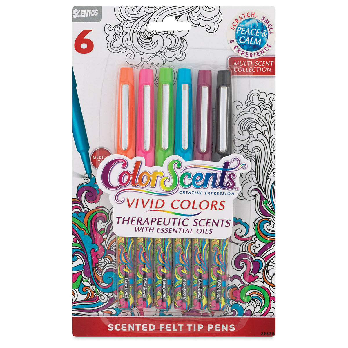 WeVeel Scentos Color Scents Felt Tip Pens