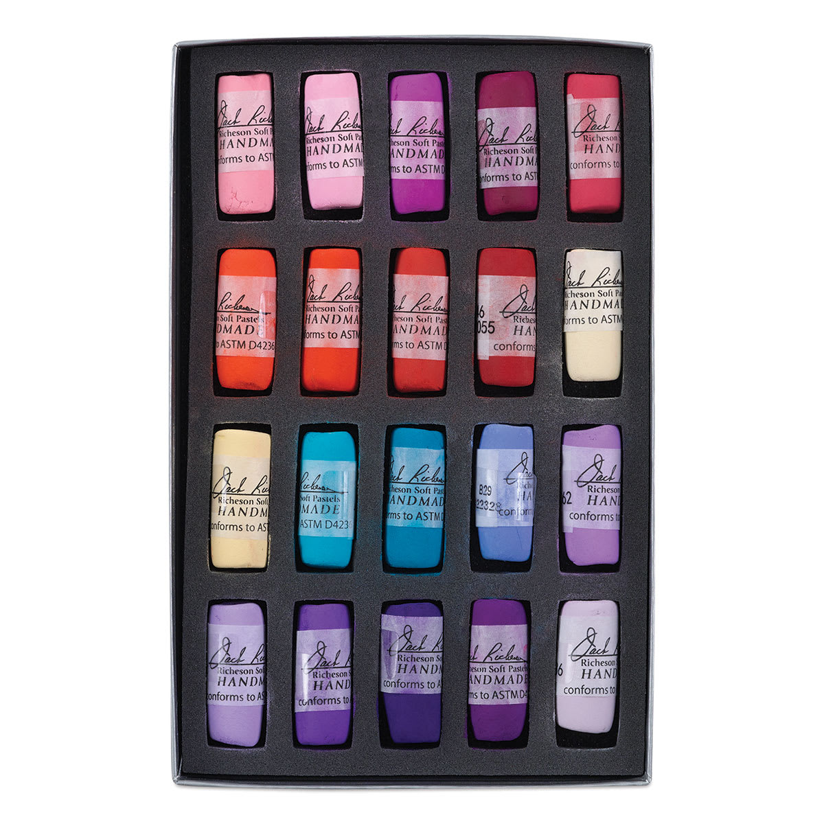 Richeson Soft Handrolled Pastels - Flora Landscape, Set of 20