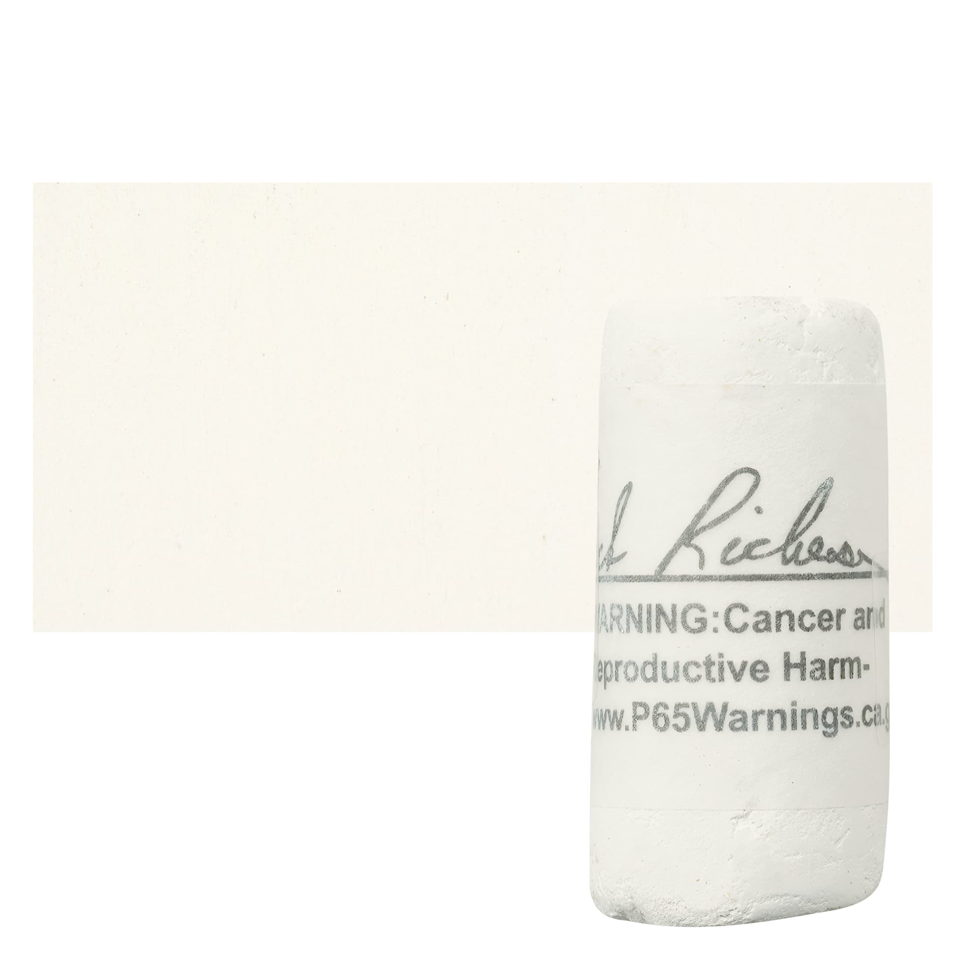 Richeson Soft Handrolled Pastel - Grey GY1, pastel and swatch