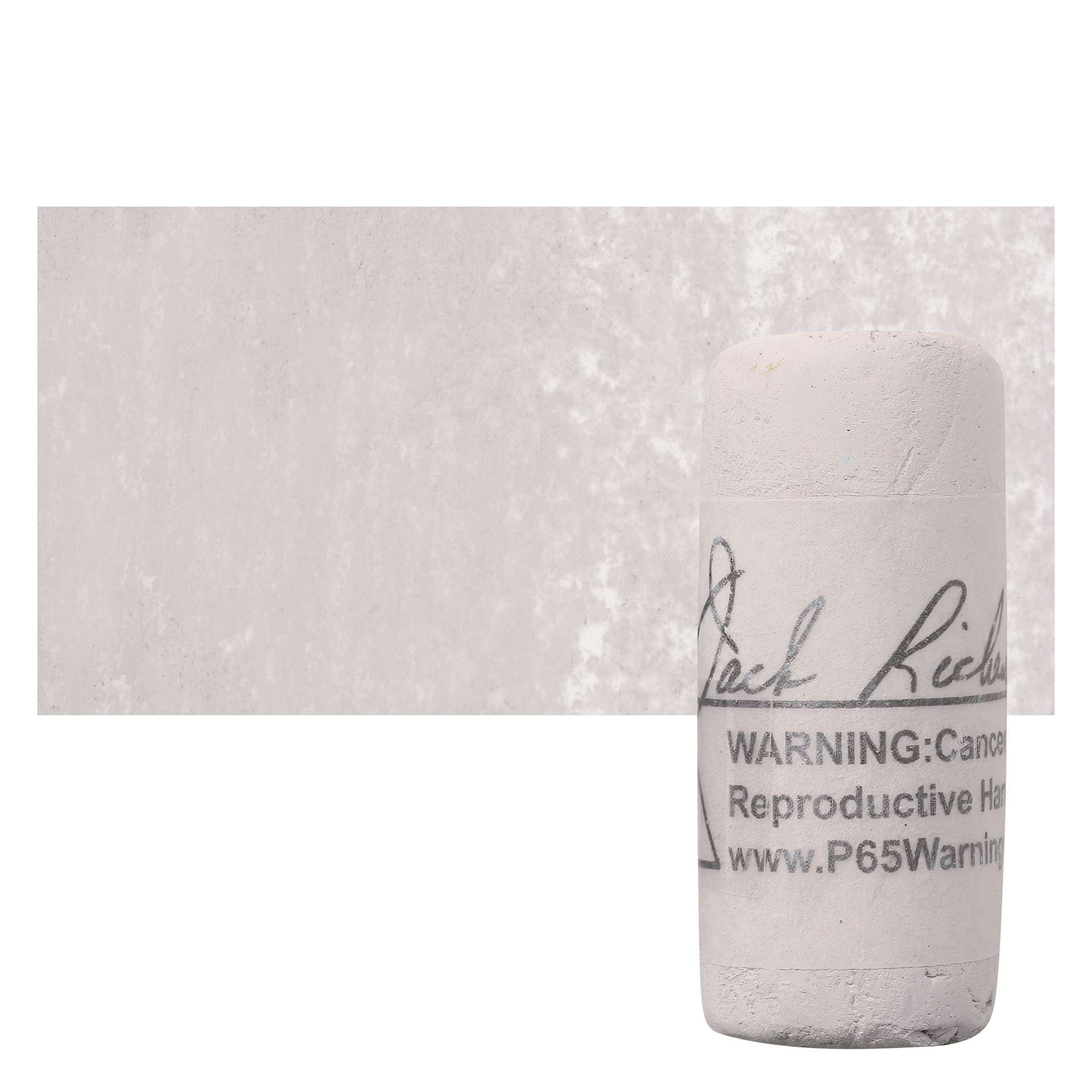 Richeson Soft Handrolled Pastel - Grey GY3, pastel and swatch
