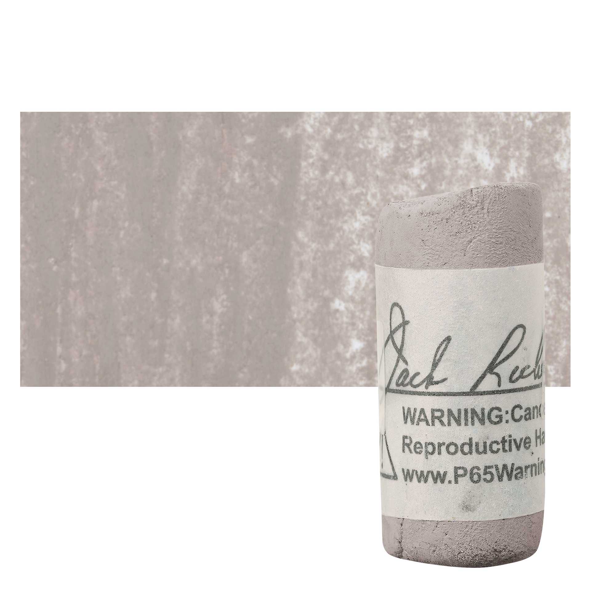 Richeson Soft Handrolled Pastel - Grey GY29, pastel and swatch