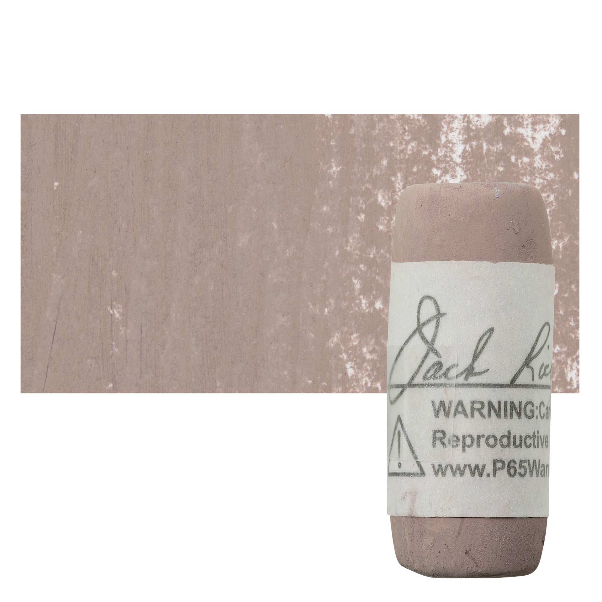 Richeson Soft Handrolled Pastel - Grey GY31, pastel and swatch