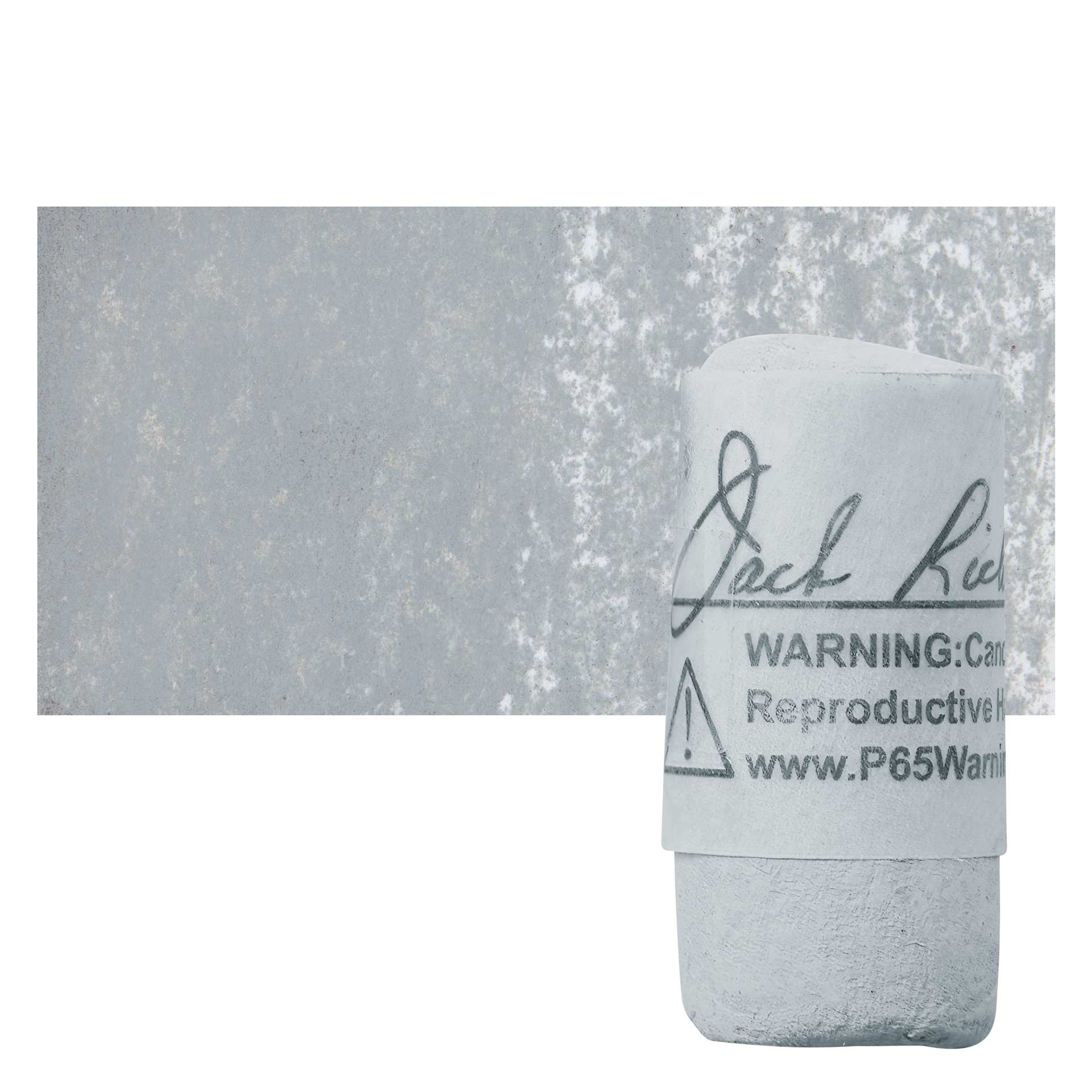 Richeson Soft Handrolled Pastel - Grey GY36, pastel and swatch