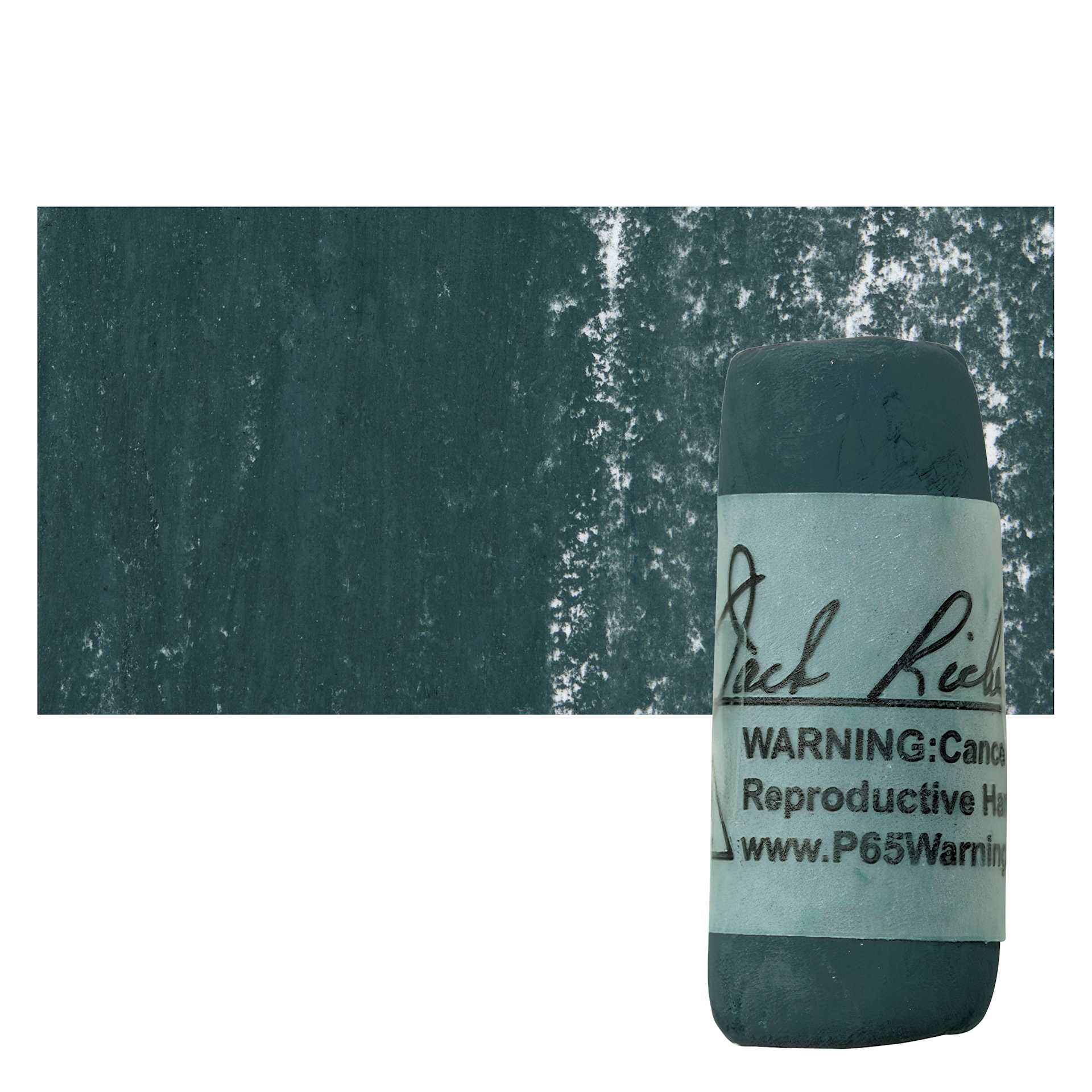 Richeson Soft Handrolled Pastel - Grey GY56, pastel and swatch