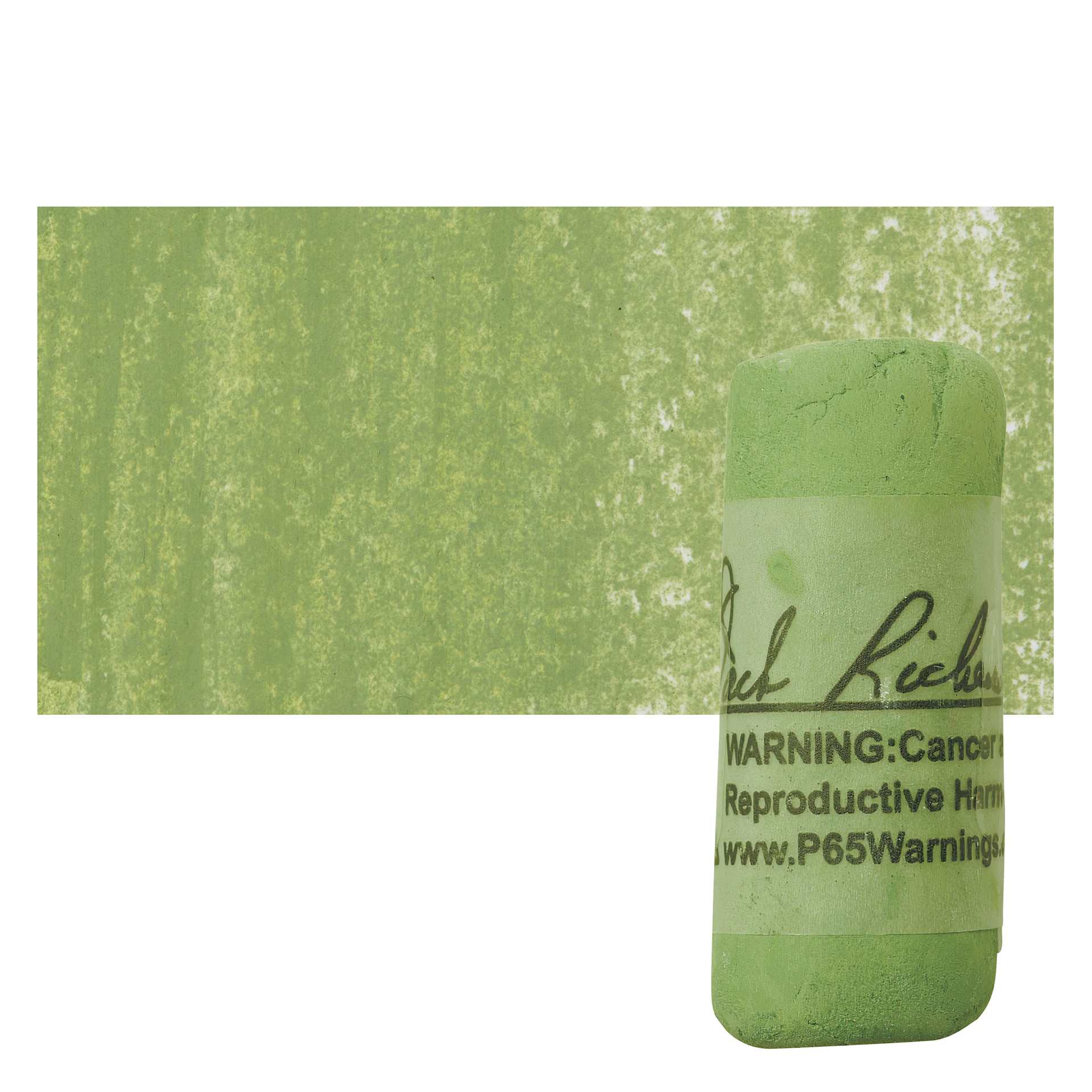 Richeson Soft Handrolled Pastel - Grey GY58, pastel and swatch
