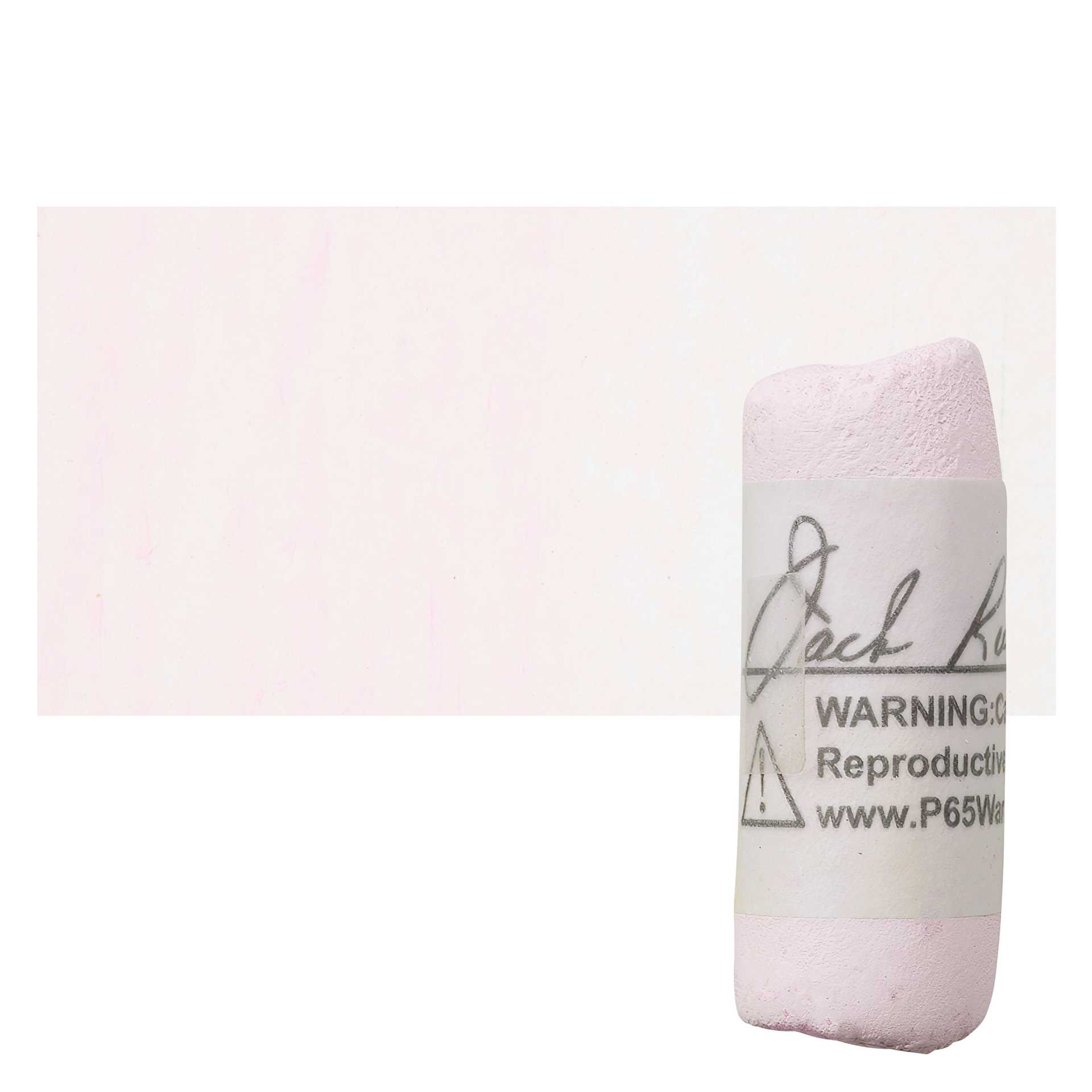 Richeson Soft Handrolled Pastel - Red R1, pastel and swatch