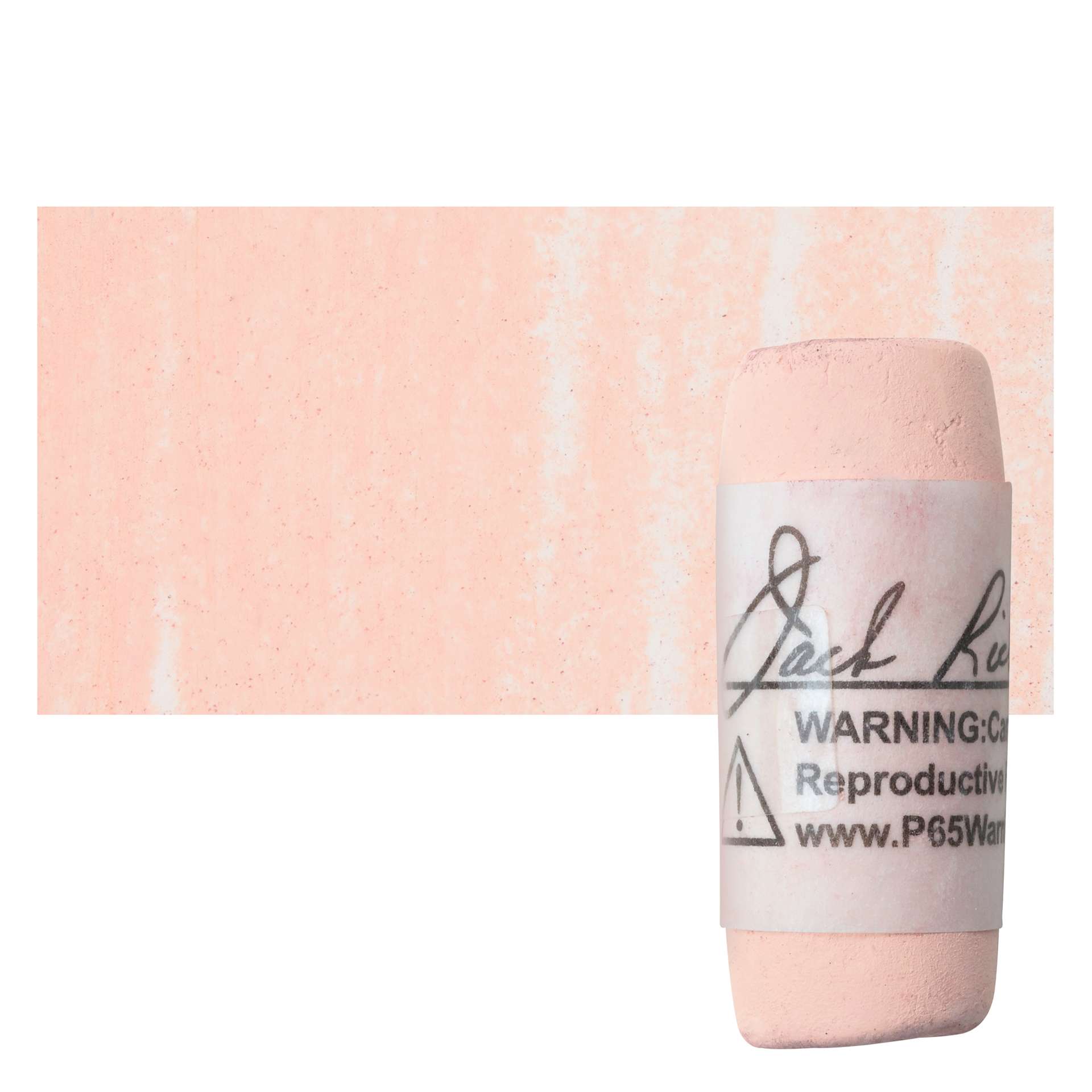 Richeson Soft Handrolled Pastel - Earth Red ER19, pastel and swatch