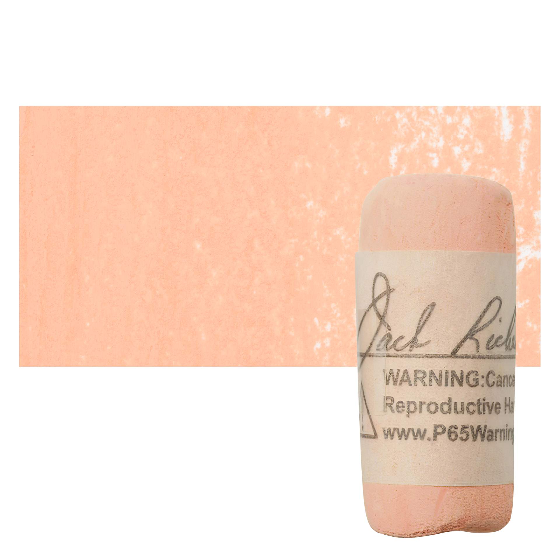 Richeson Soft Handrolled Pastel - Earth Orange EO11, pastel and swatch