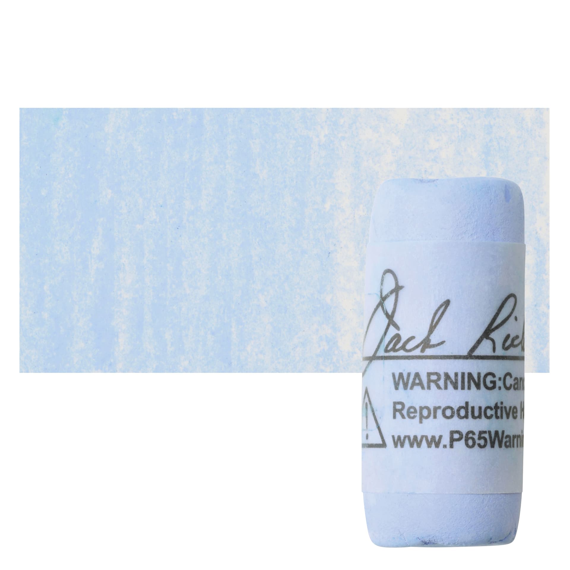 Richeson Soft Handrolled Pastel - Blue B20, pastel and swatch