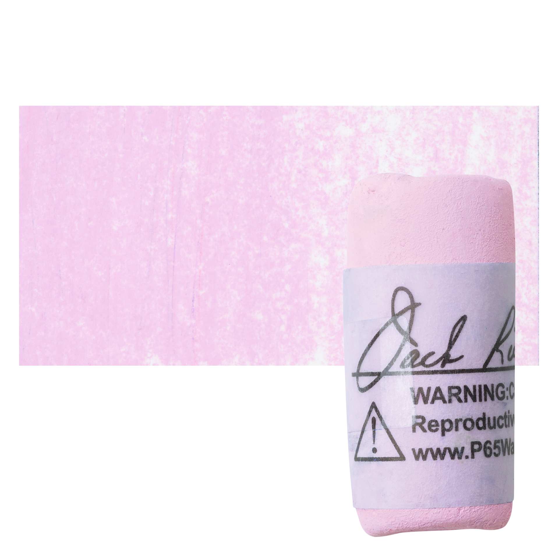 Richeson Soft Handrolled Pastel - Violet V1, pastel and swatch