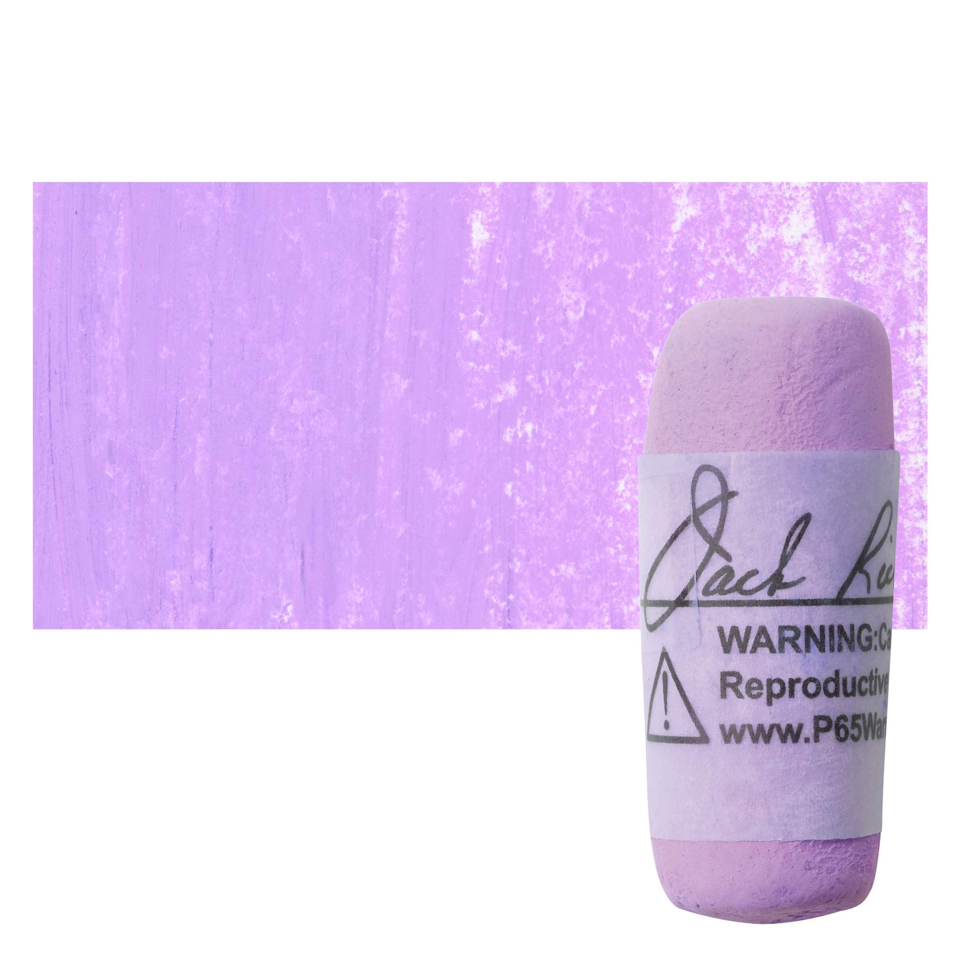 Richeson Soft Handrolled Pastel - Violet V4, pastel and swatch
