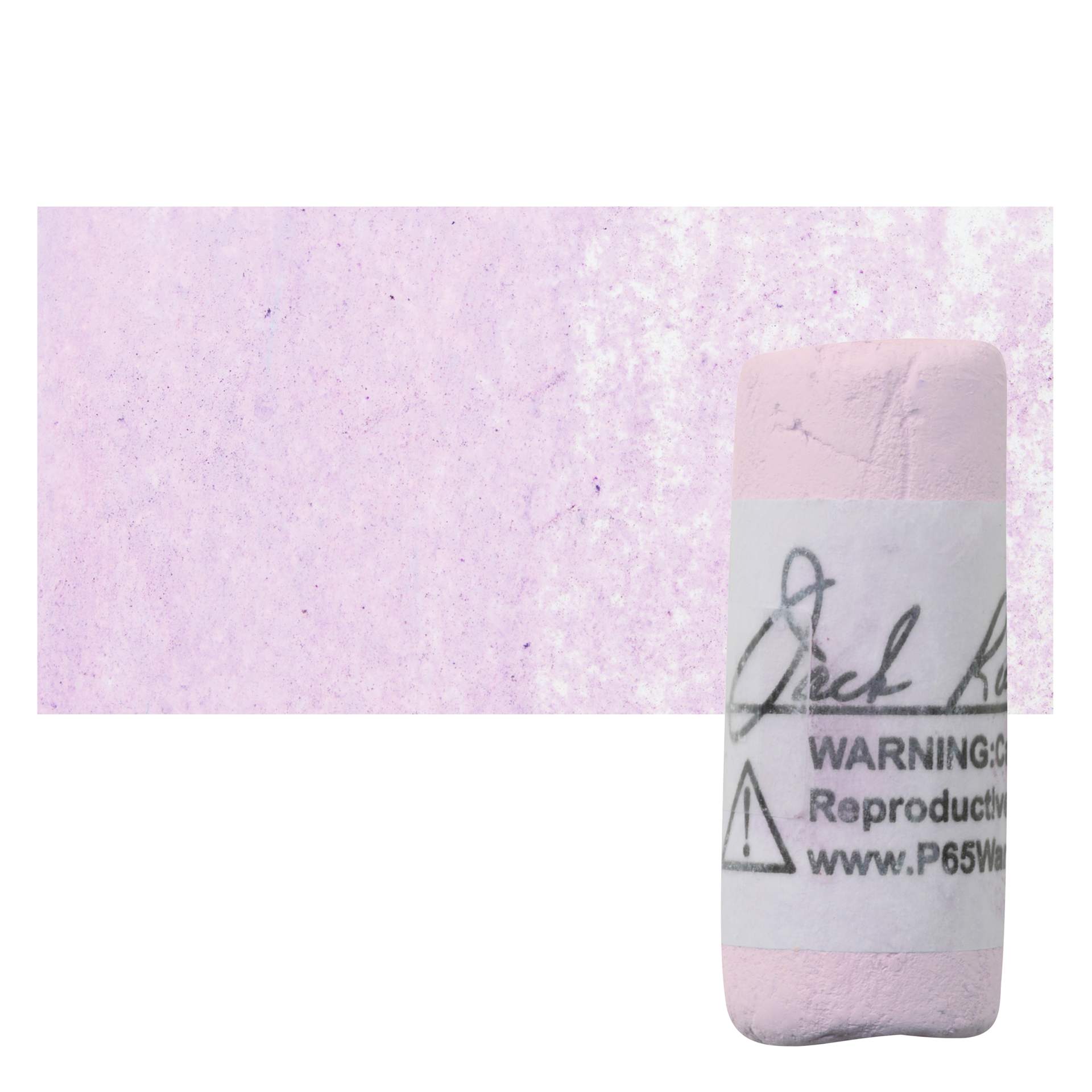 Richeson Soft Handrolled Pastel - Violet V29, pastel and swatch
