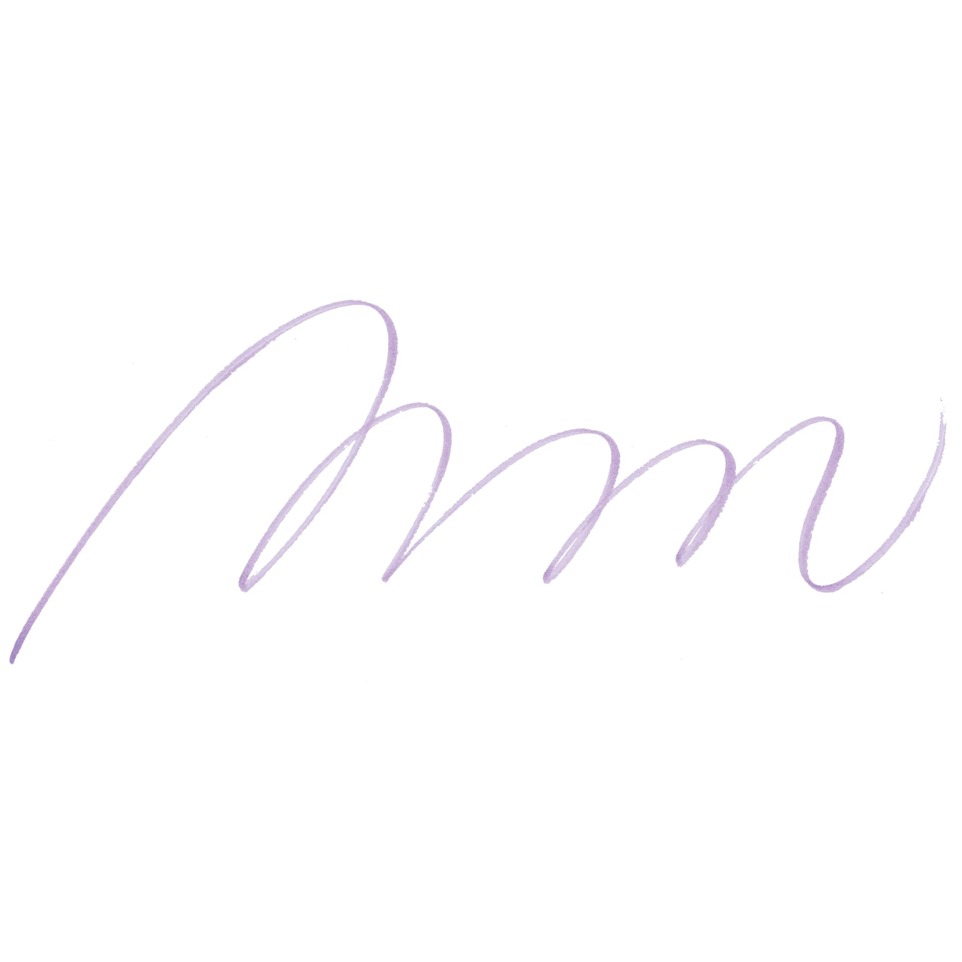 Tombow Fudenosuke Brush Pen - Lavender Pastel, Soft Tip swatch