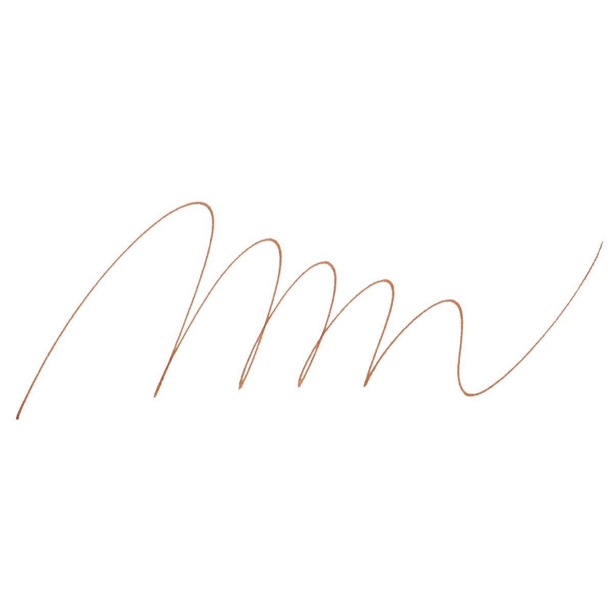 Uni Emott Fineliner - Brown swatch
