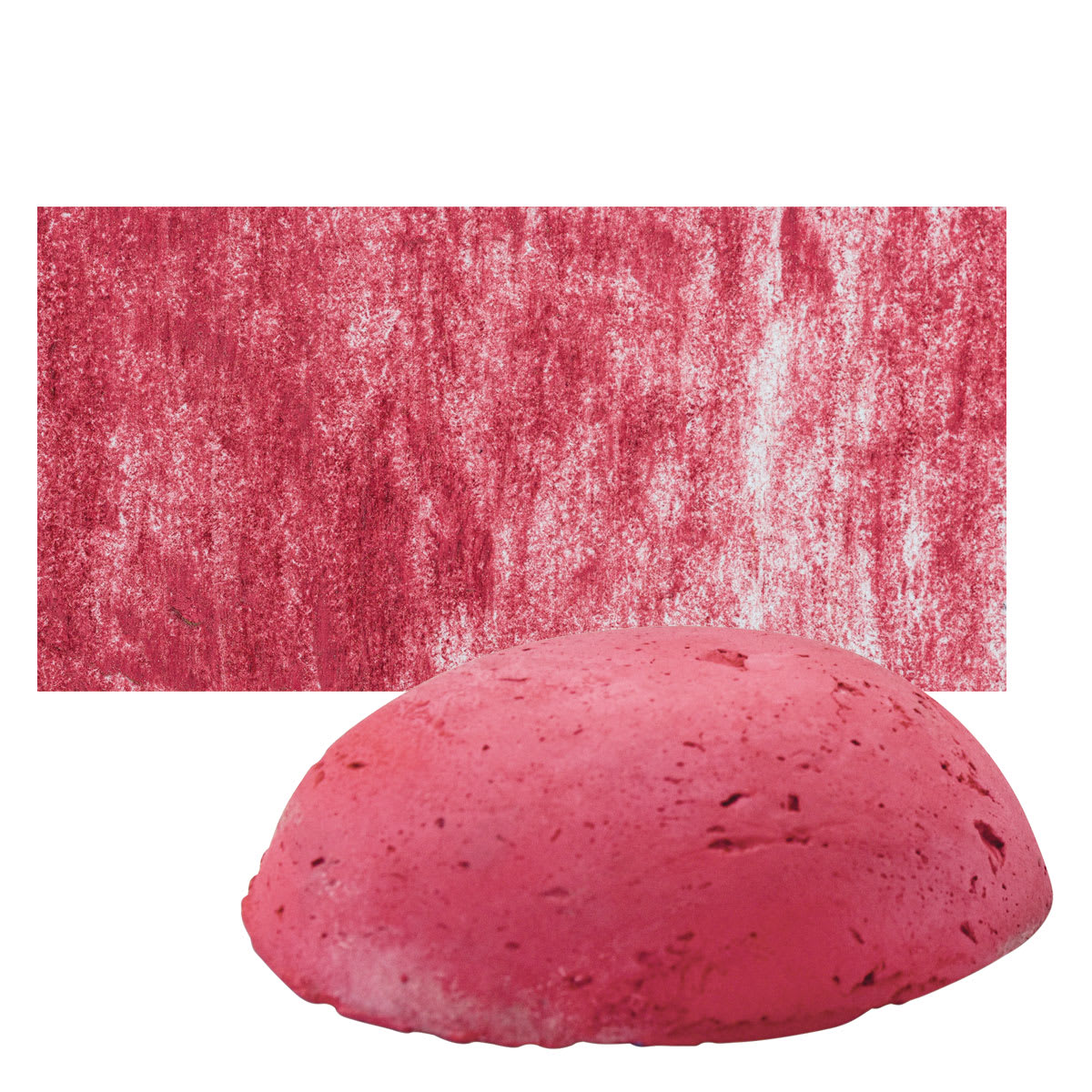 Sennelier Soft Pastel Pebble - Carmine pastel and swatch
