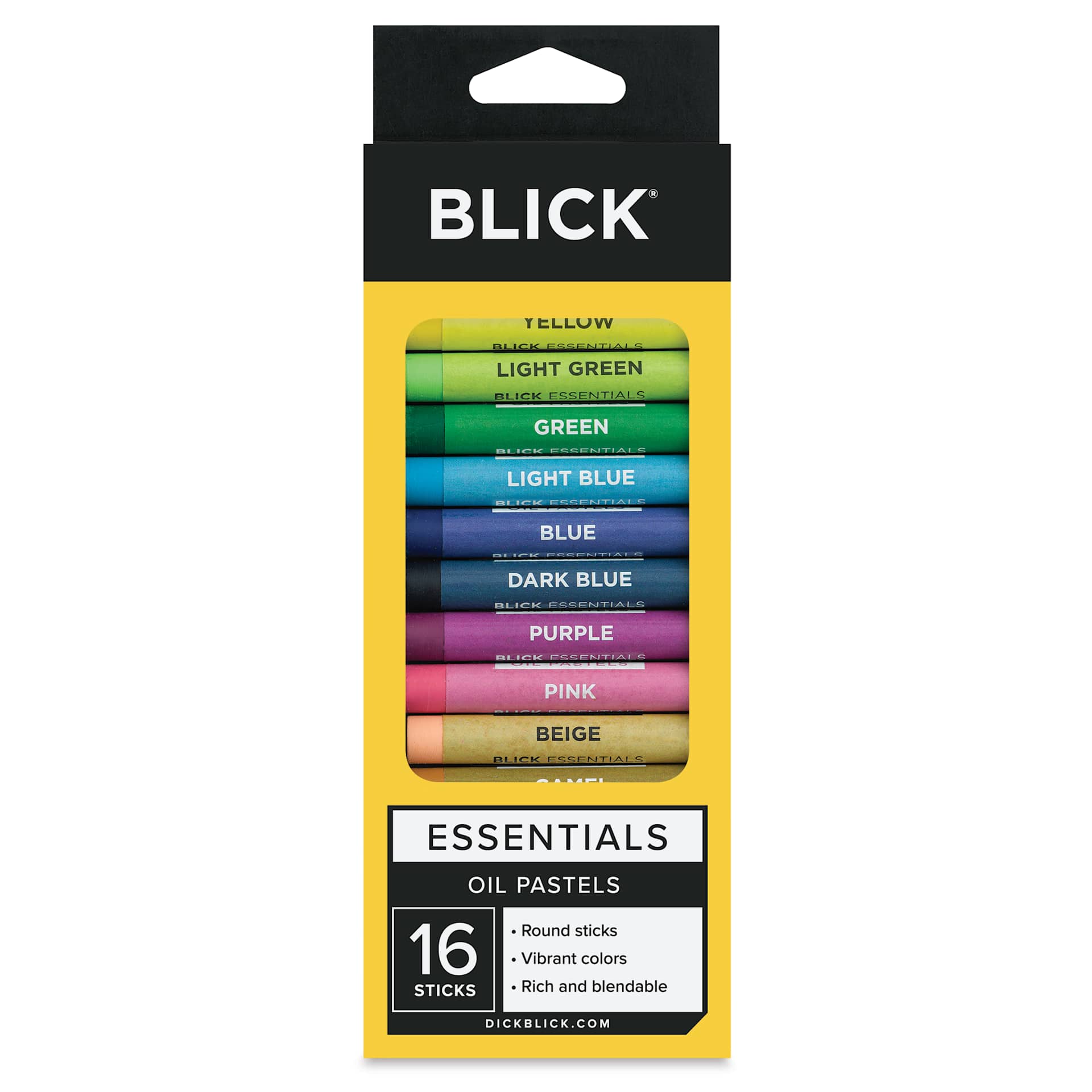 Blick Essentials Oil Pastel Sets - Set of 16