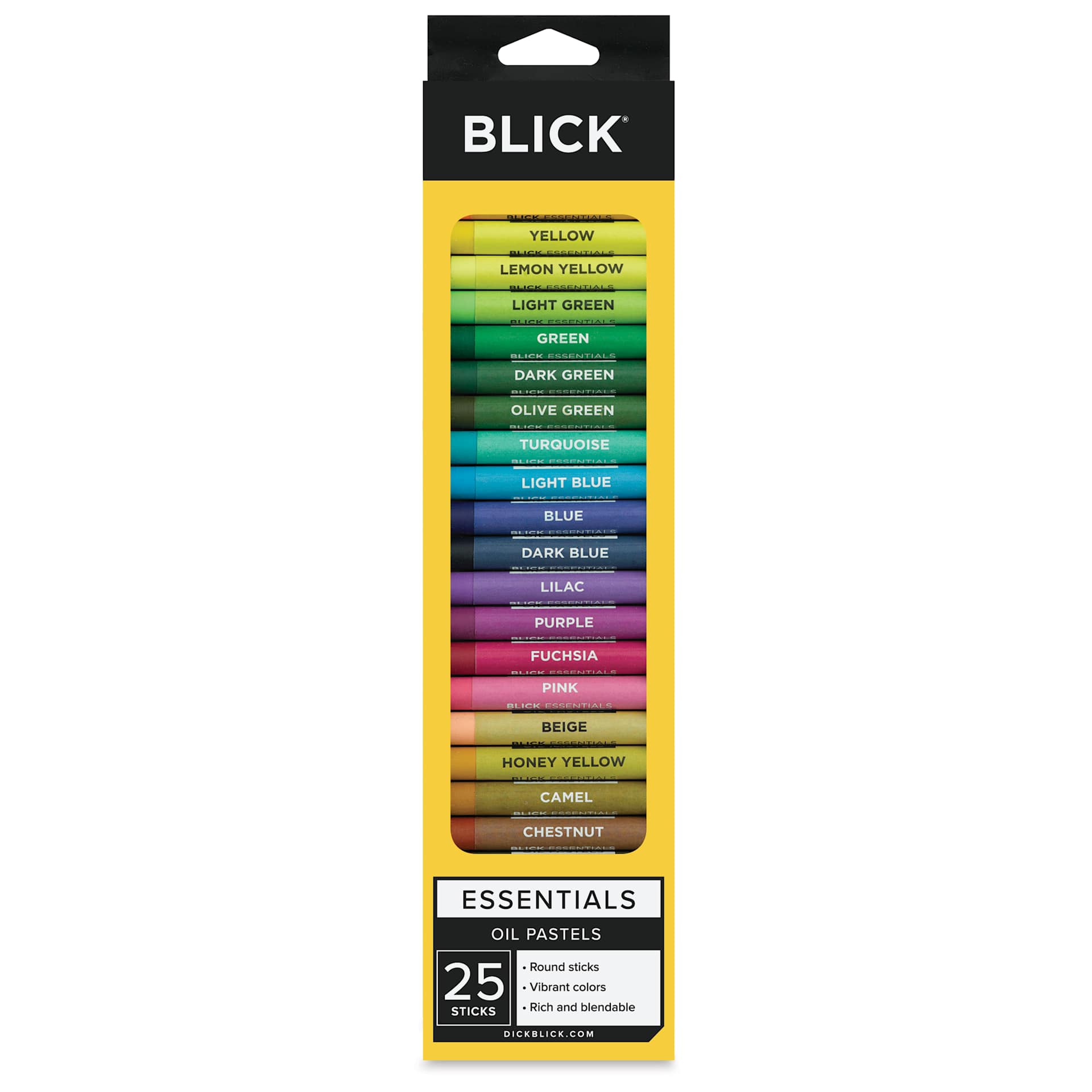 Blick Essentials Oil Pastel Sets - Set of 25