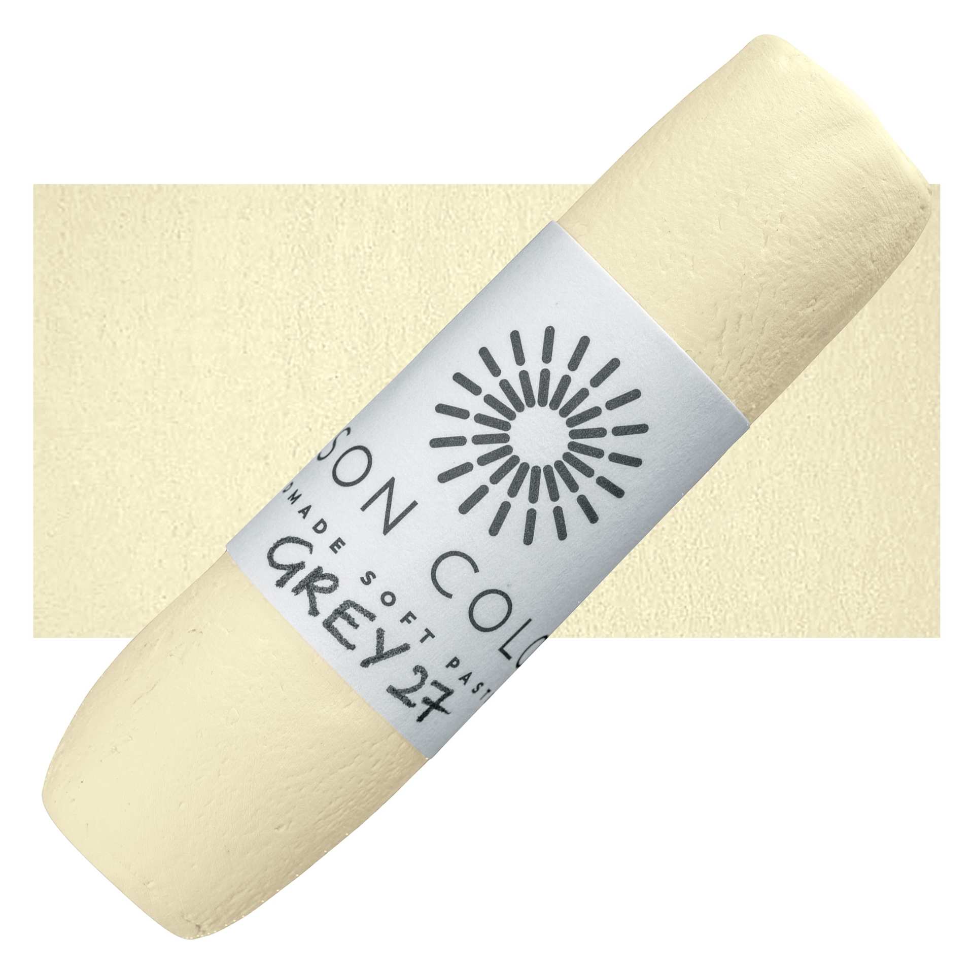 Unison Large Soft Pastel - Grey 27 pastel and swatch