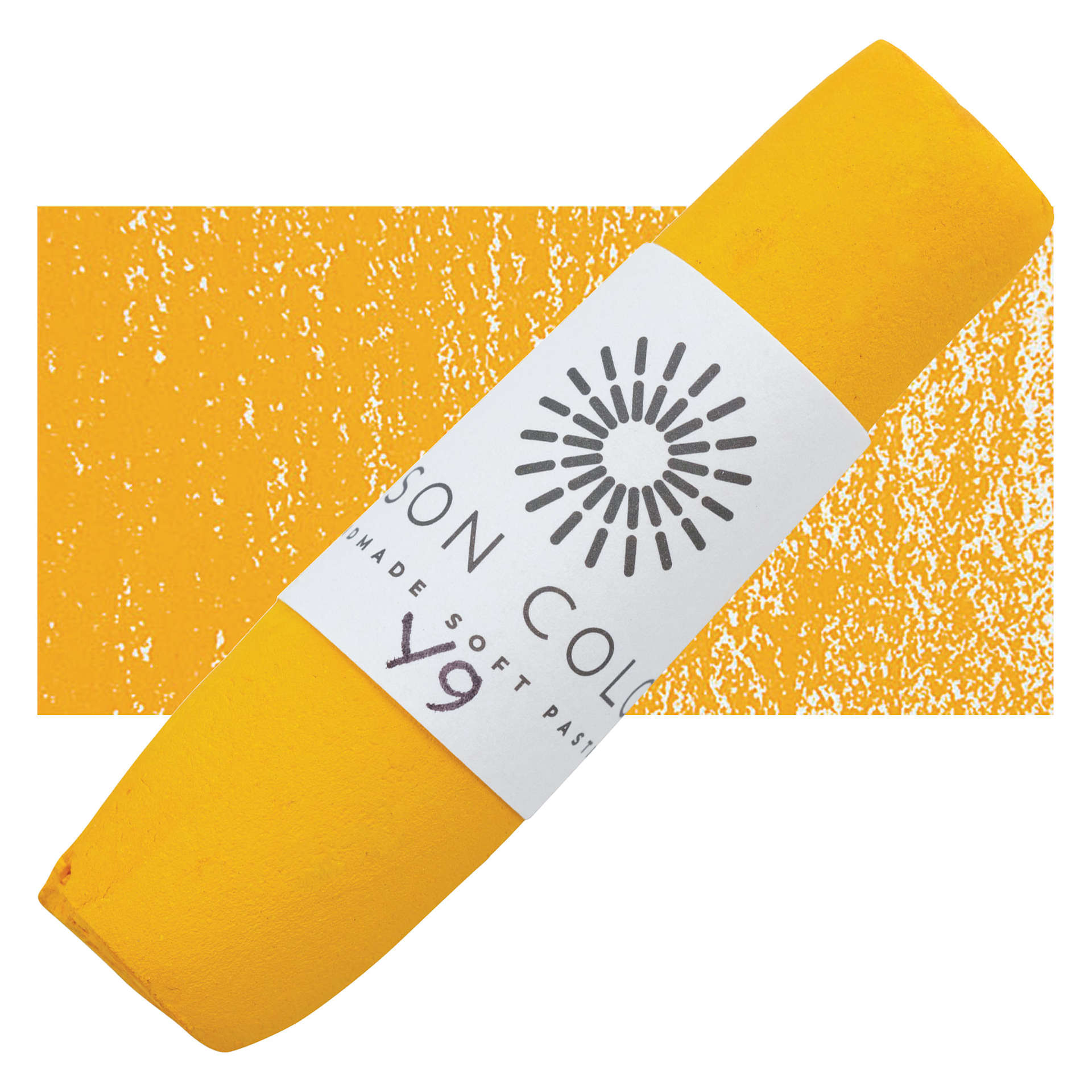 Unison Large Soft Pastel - Yellow 9 pastel and swatch