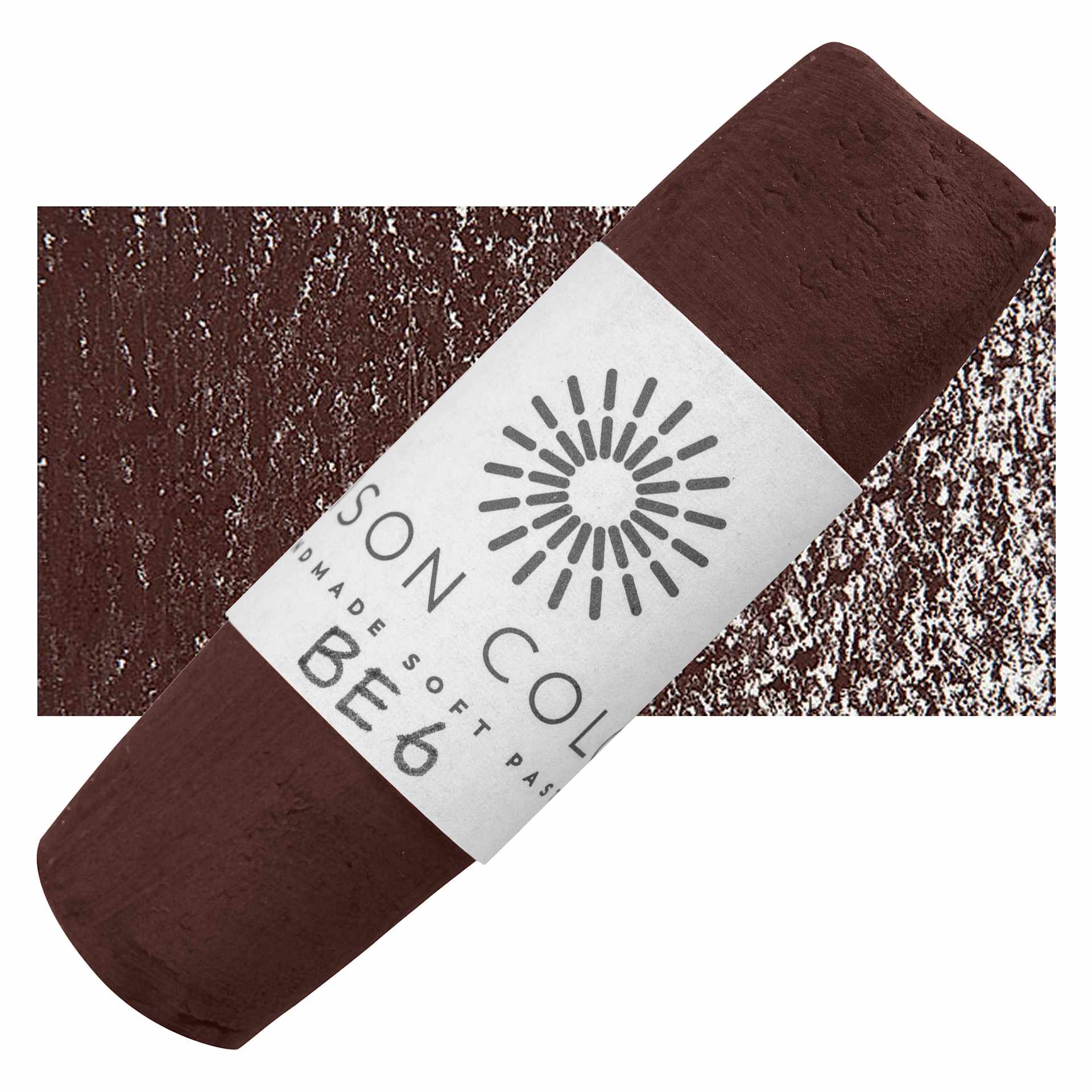 Unison Large Soft Pastel - Brown Earth 6 pastel and swatch