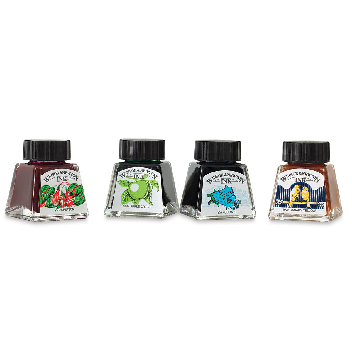Vibrant Tones, Set of 4  Ink Bottles