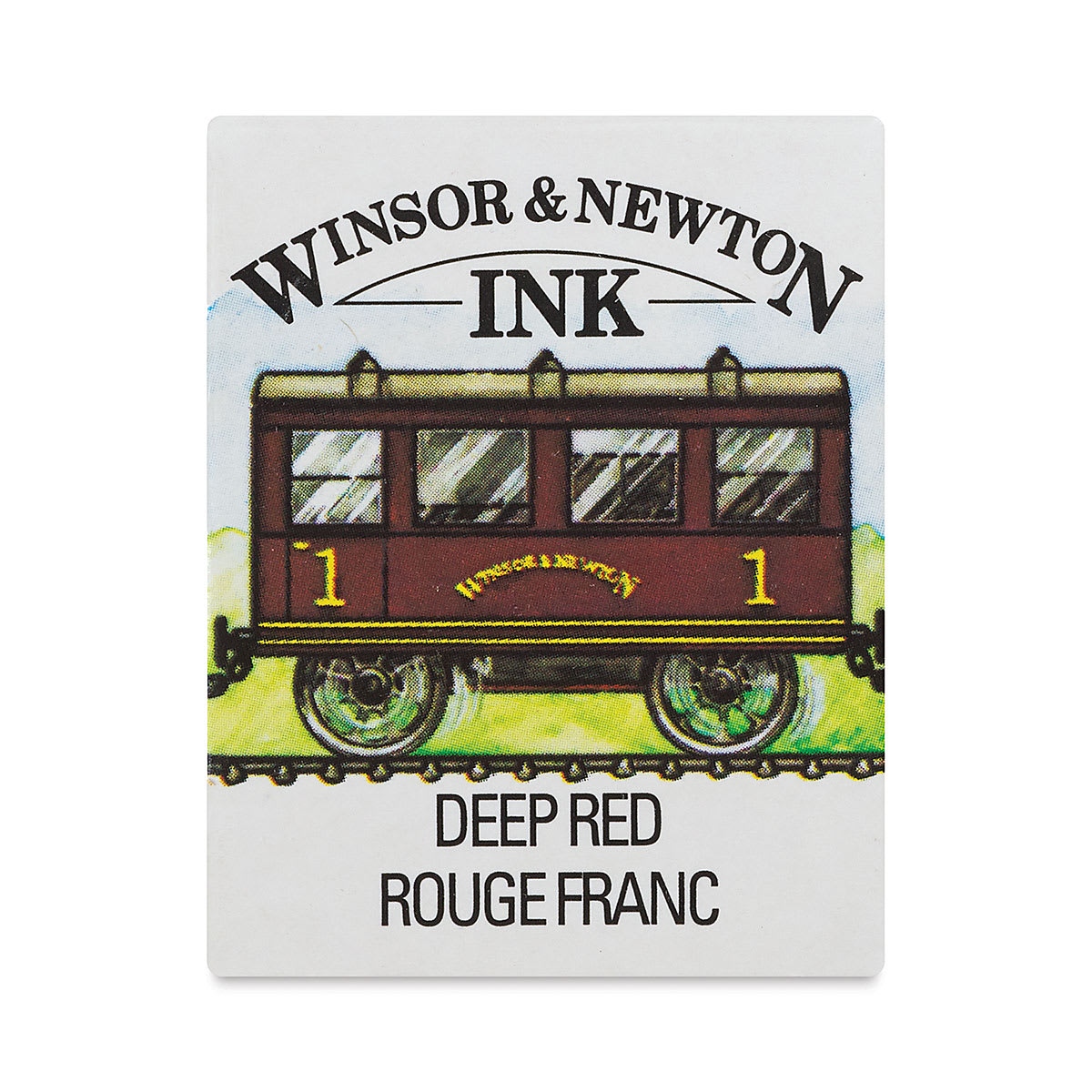 Winsor & Newton Drawing Ink - Deep Red, 14 ml package
