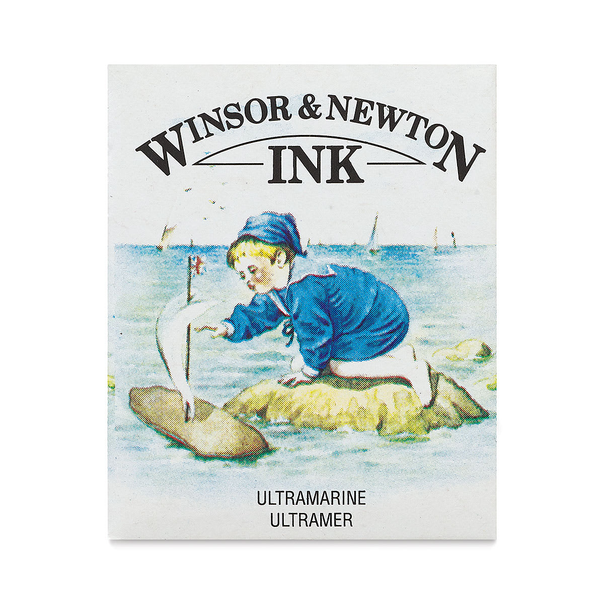 Winsor & Newton Drawing Ink - Ultramarine, 14 ml package