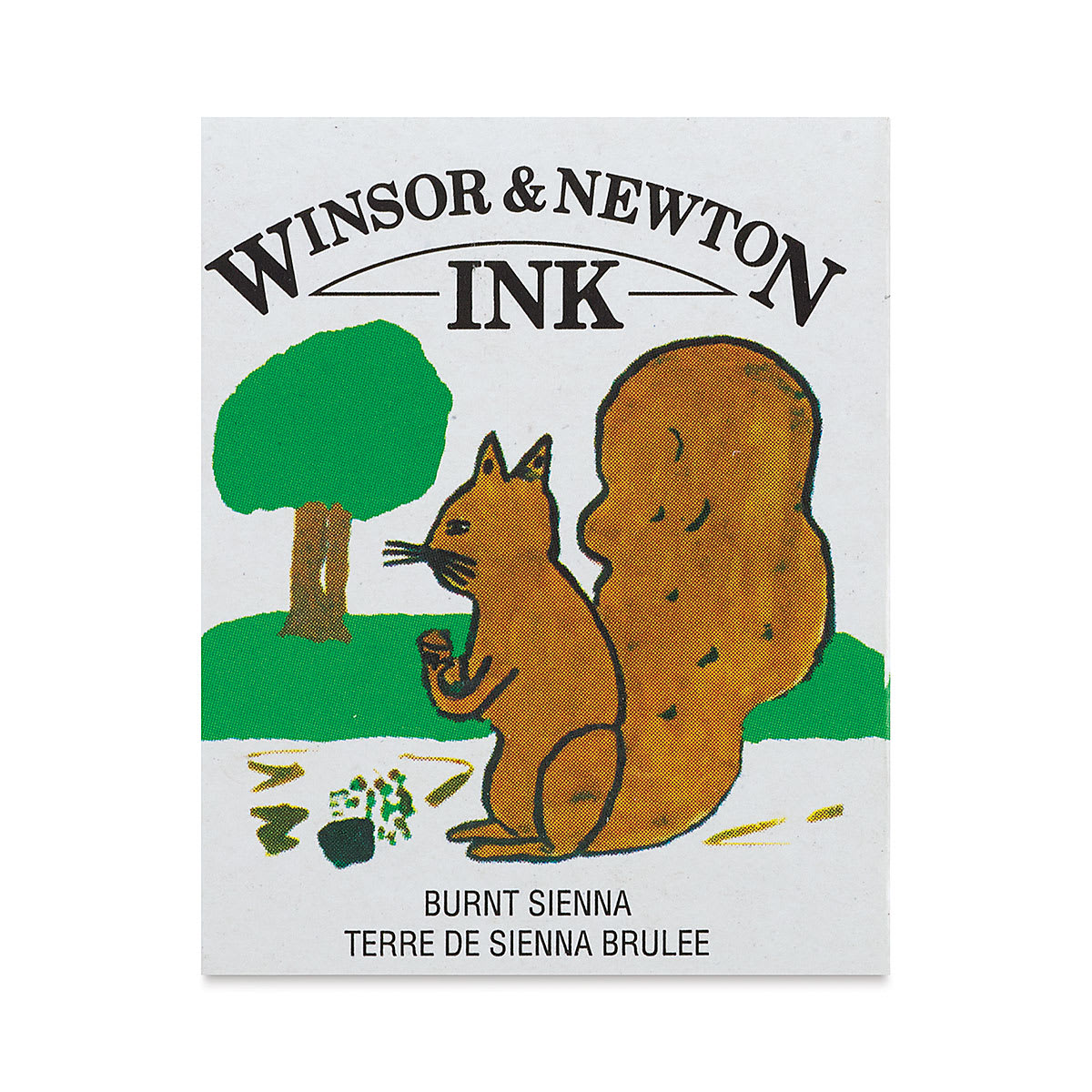 Winsor & Newton Drawing Ink - Burnt Sienna, 14 ml package