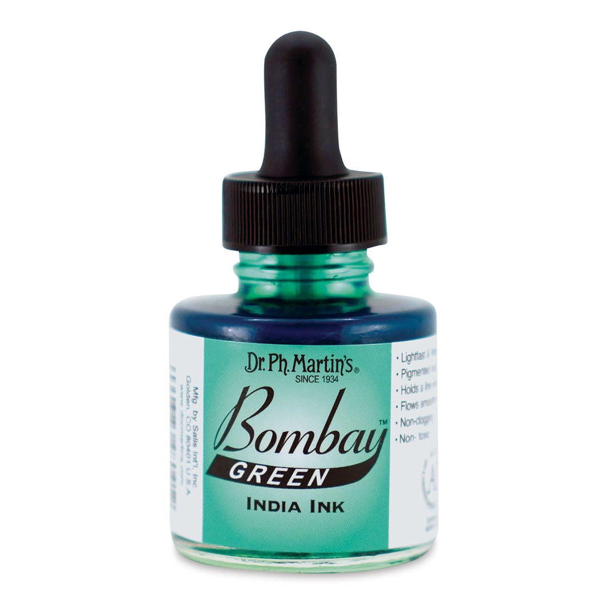 Dr. Ph. Martin's Bombay India Ink - 1 oz, Green
