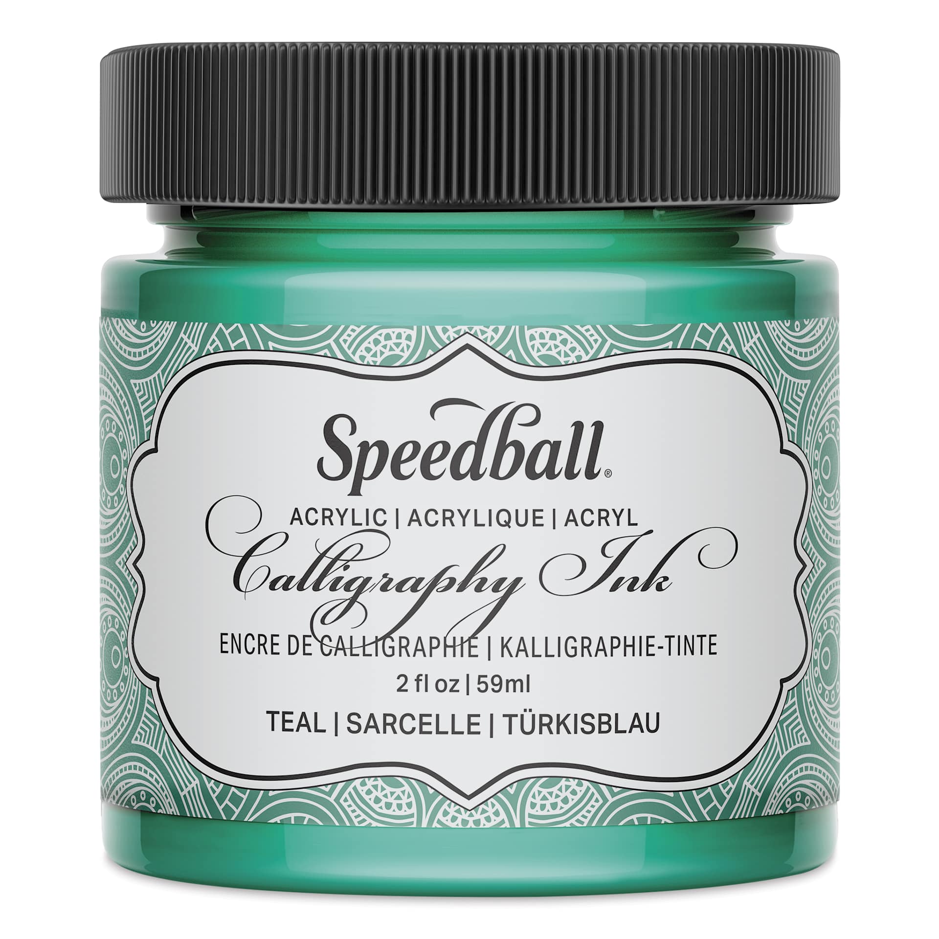 Speedball Calligraphy Ink - 2 oz, Teal Green