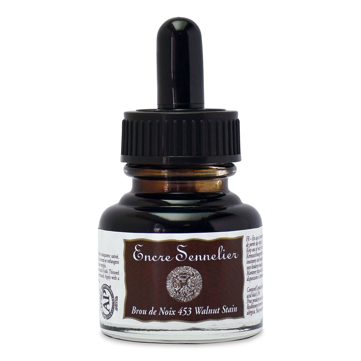 Sennelier Shellac Ink - 30 ml, Walnut Stain