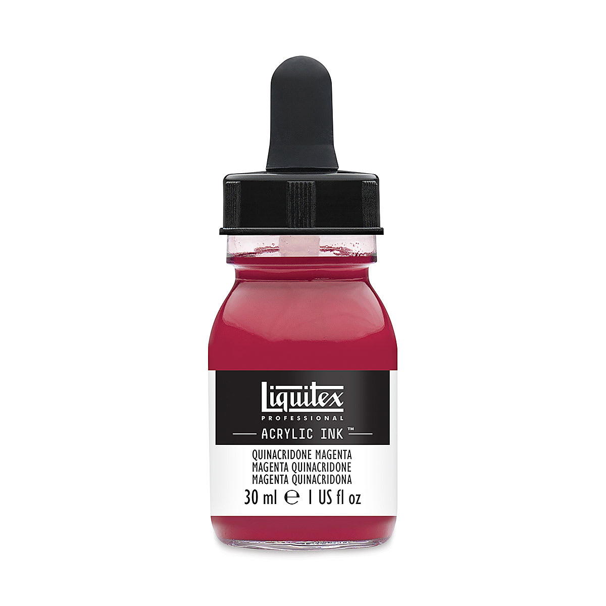 Liquitex Professional Acrylic Ink - 30 ml, Quinacriadone Magenta