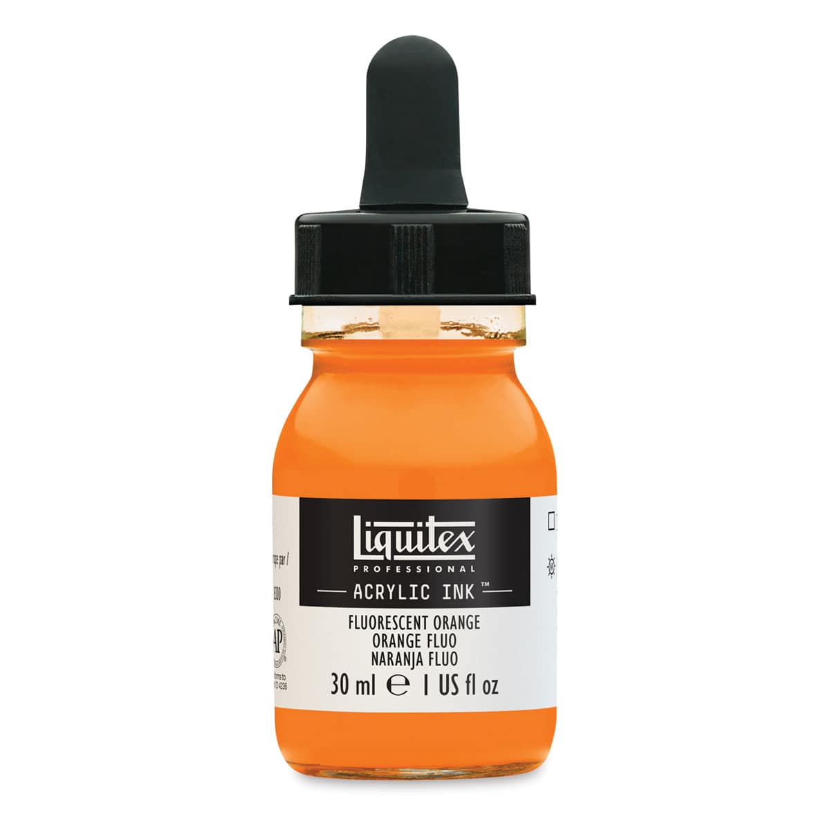 Liquitex Professional Acrylic Ink - 30 ml, Fluorescent Orange