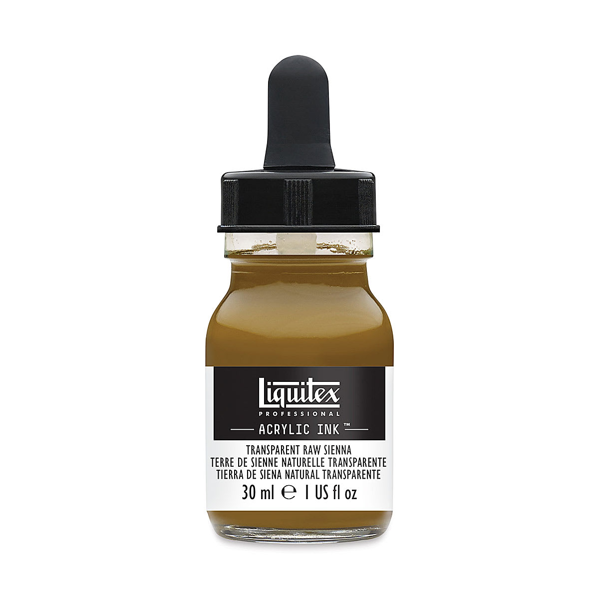 Liquitex Professional Acrylic Ink - 30 ml, Transparent Raw Sienna