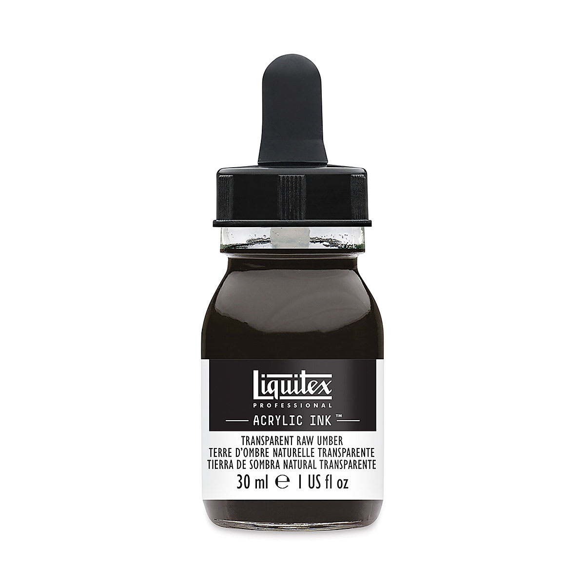 Liquitex Professional Acrylic Ink - 30 ml, Transparent Raw Umber