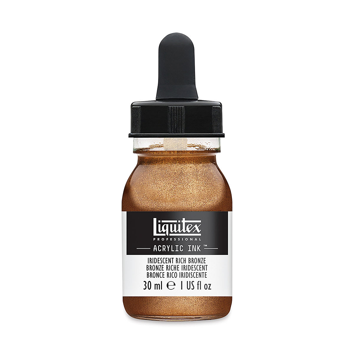 Liquitex Professional Acrylic Ink - 30 ml, Iridescent Rich Bronze