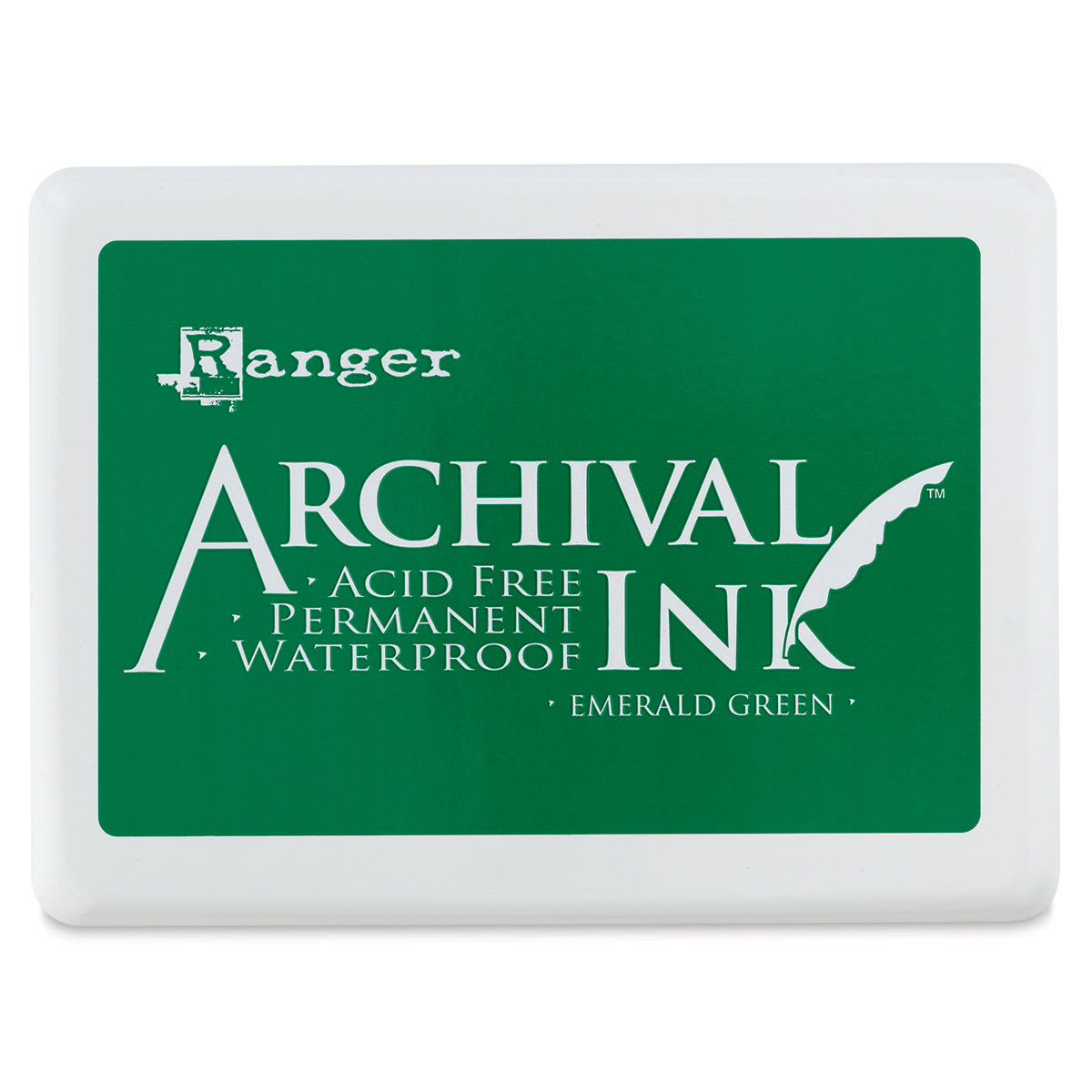 Ranger Archival Ink Pad - Jumbo, Emerald Green