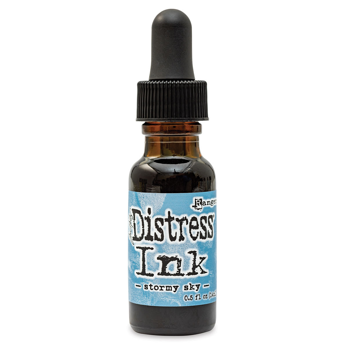 Ranger Distress Ink Pad Re-Inker - Stormy Sky