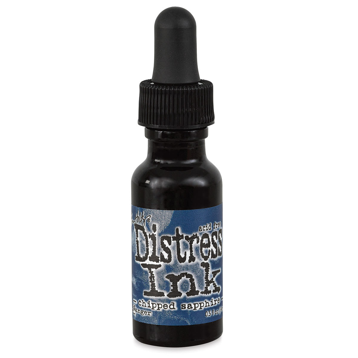 Ranger Distress Ink Pad Re-Inker - Chipped Sapphire