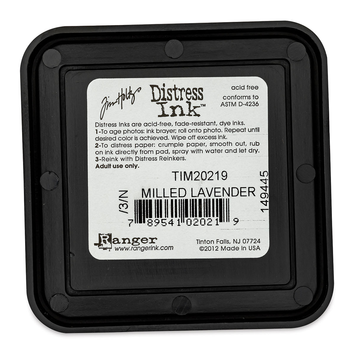 Ranger Distress Ink Pad - Milled Lavender