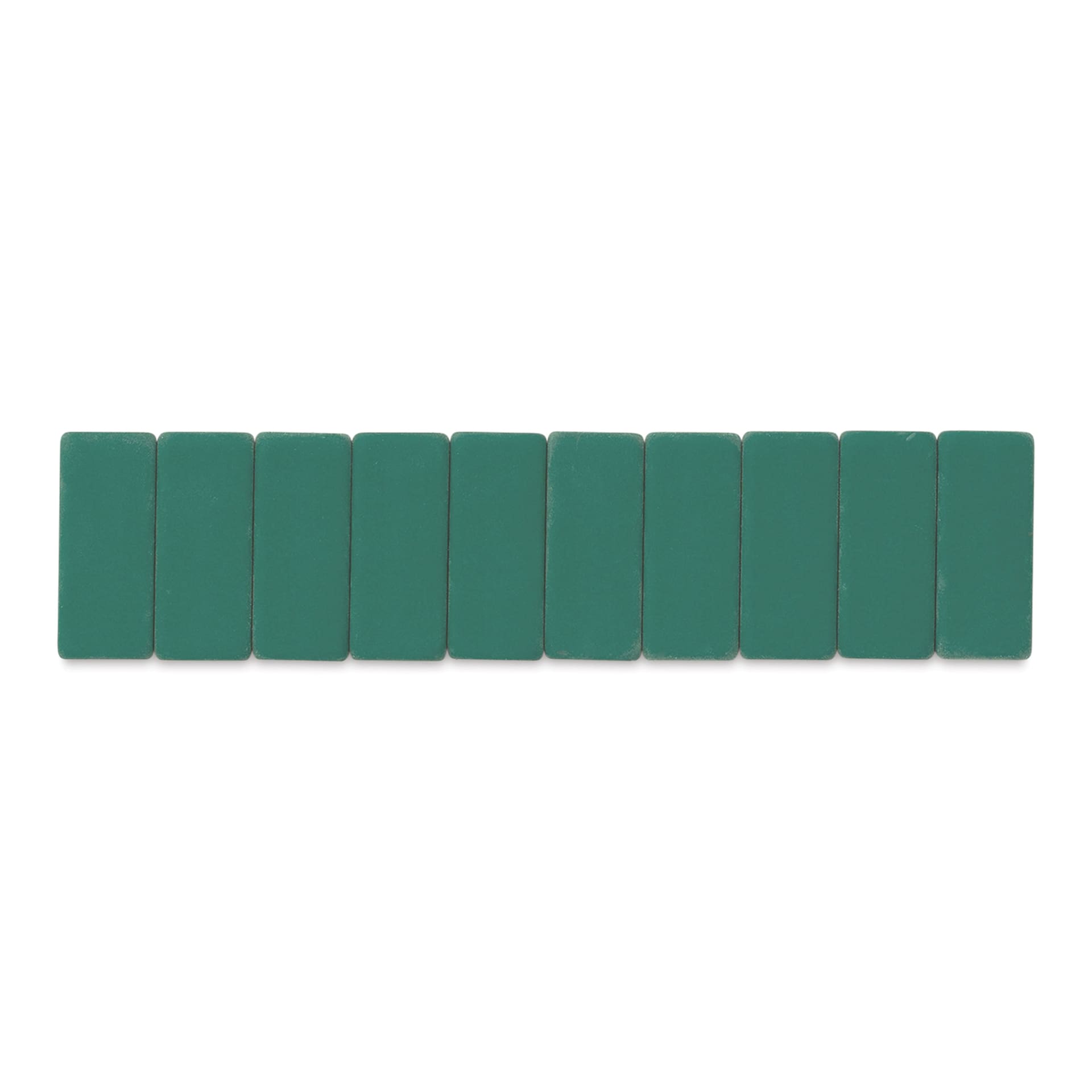 Blackwing Pencil Replacement Erasers - Teal, Pkg of 10