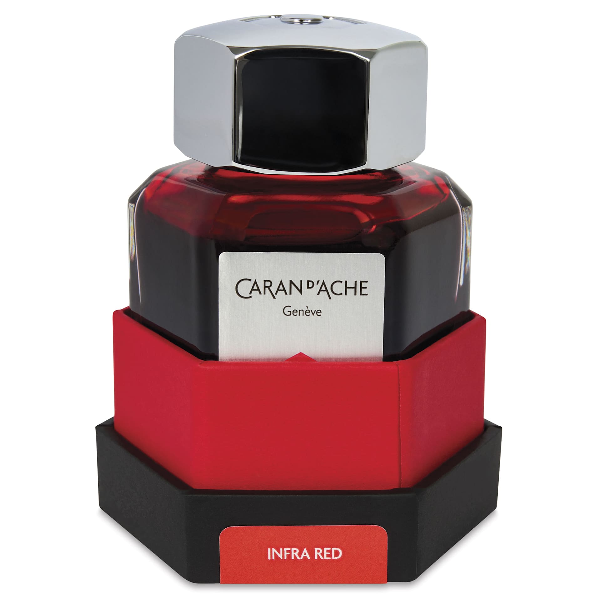 Caran d'Ache Chromatics Ink - Infrared, 50 ml Jar, jar in package base
