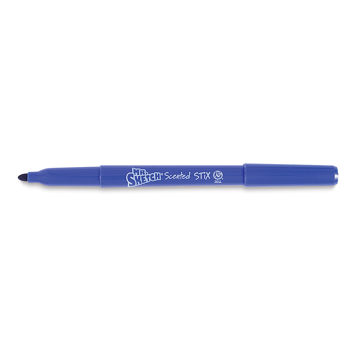 Mr. Sketch Stix Markers - Single Blue Scented Marker shown horizontally