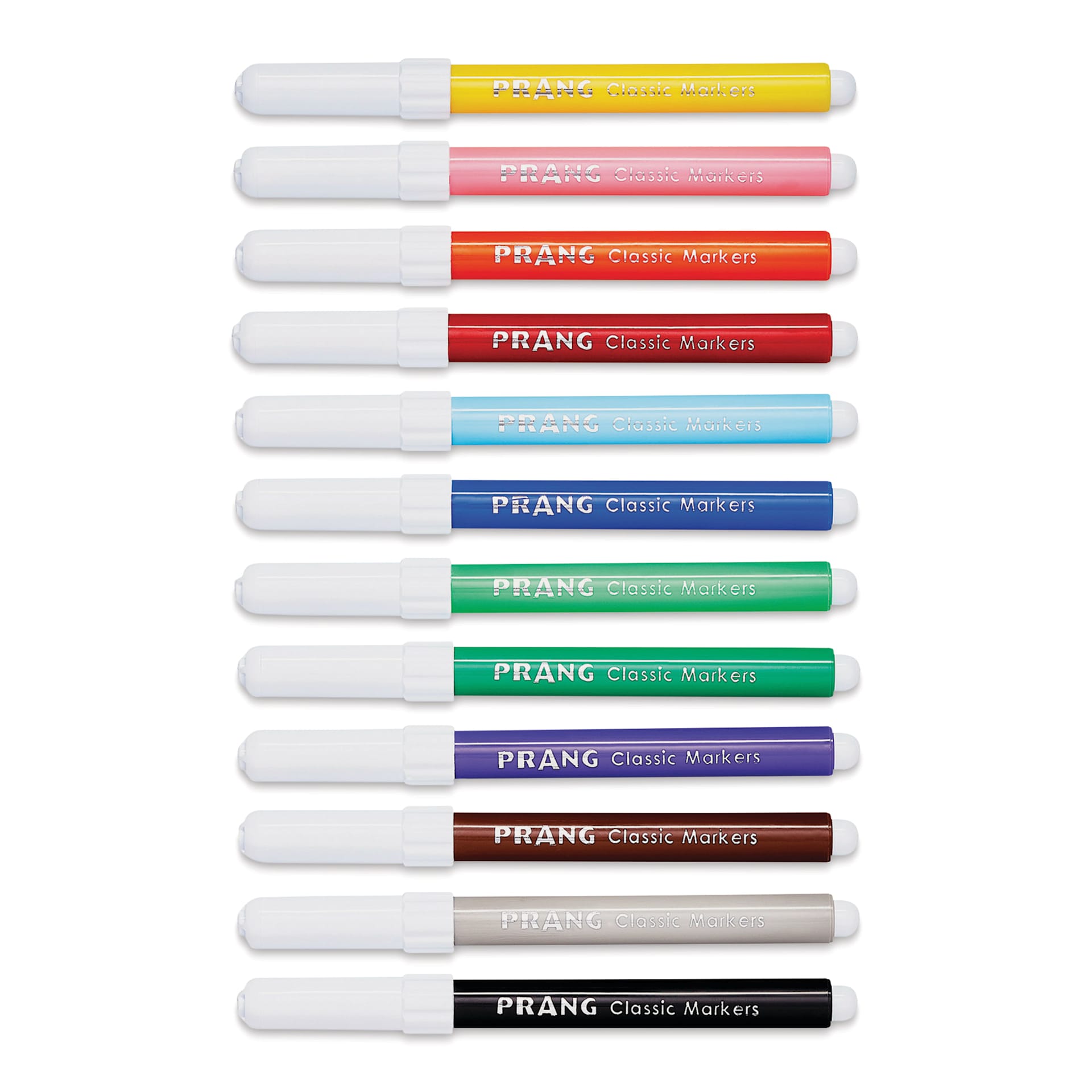Prang Classic Art Markers - Assorted Colors, Set of 12 - out of packaging