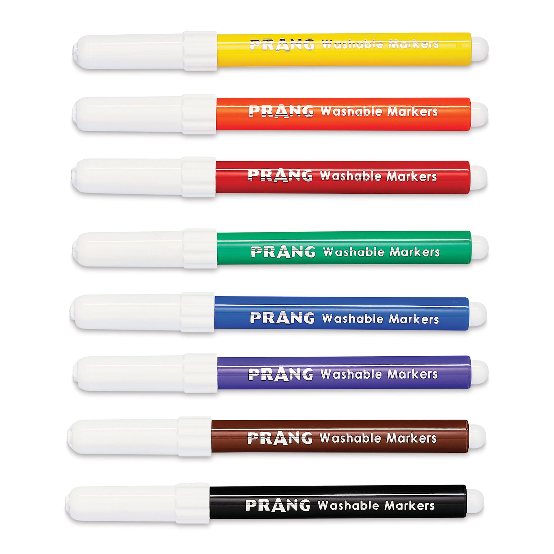 Prang Washable Markers - Set of 8, markers out of the packaging